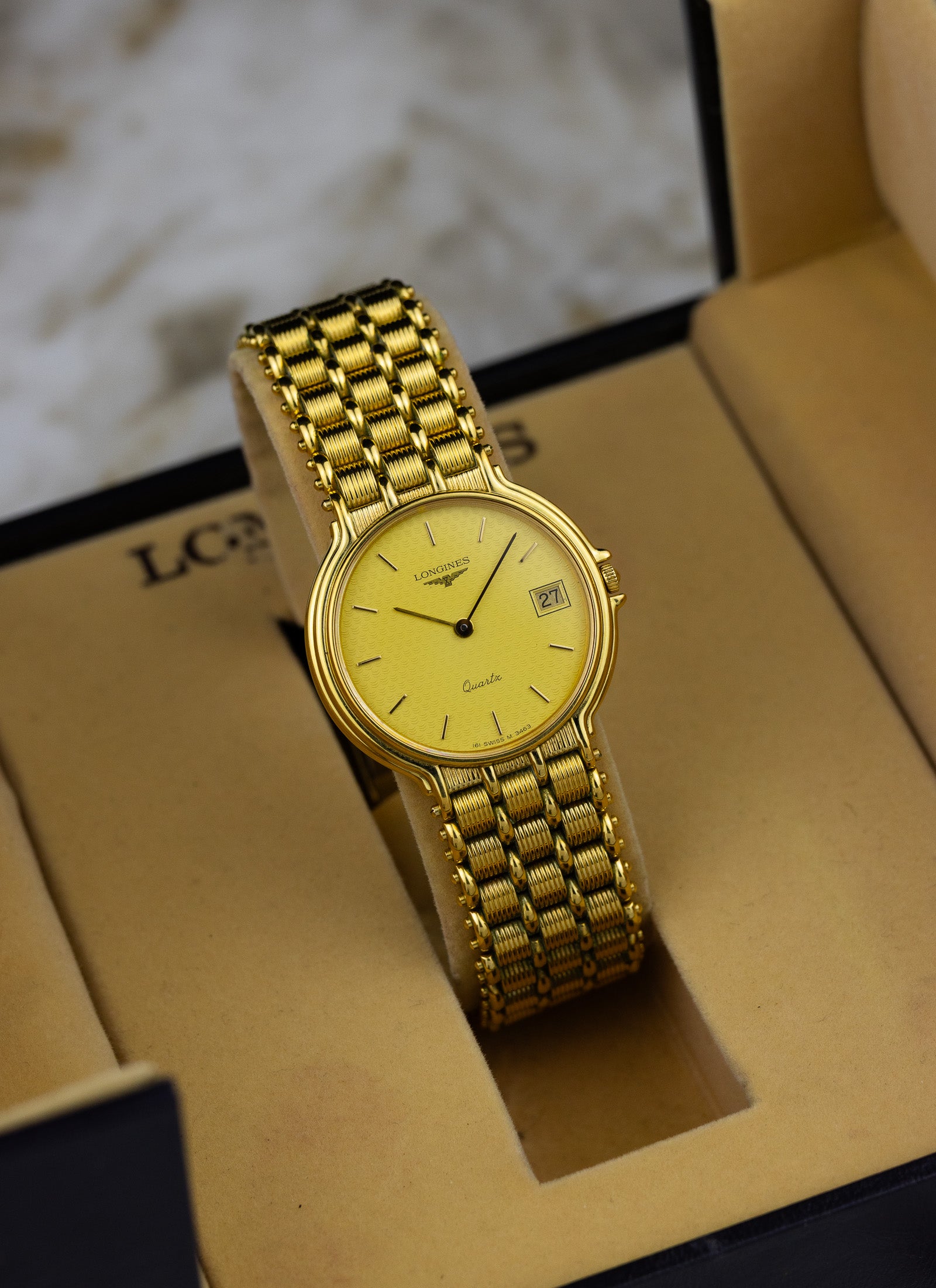 1990s Longines Flagship 3359 161 cal. L161.2 Box