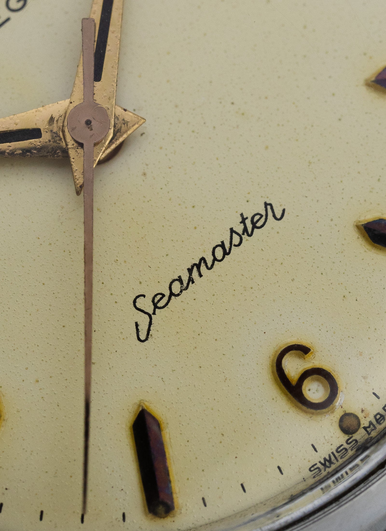 1961 Omega Seamaster Tropical Dial 14390-9-SC cal. 285 Serviced Box