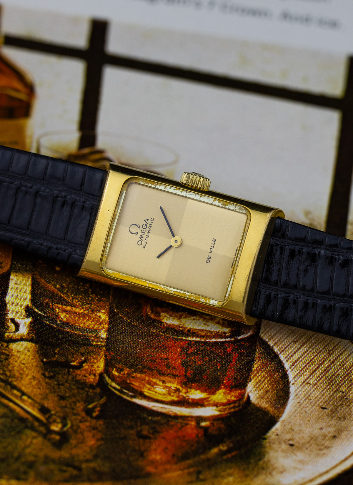1975 Omega De Ville Square 551.0066 cal. 663 Serviced