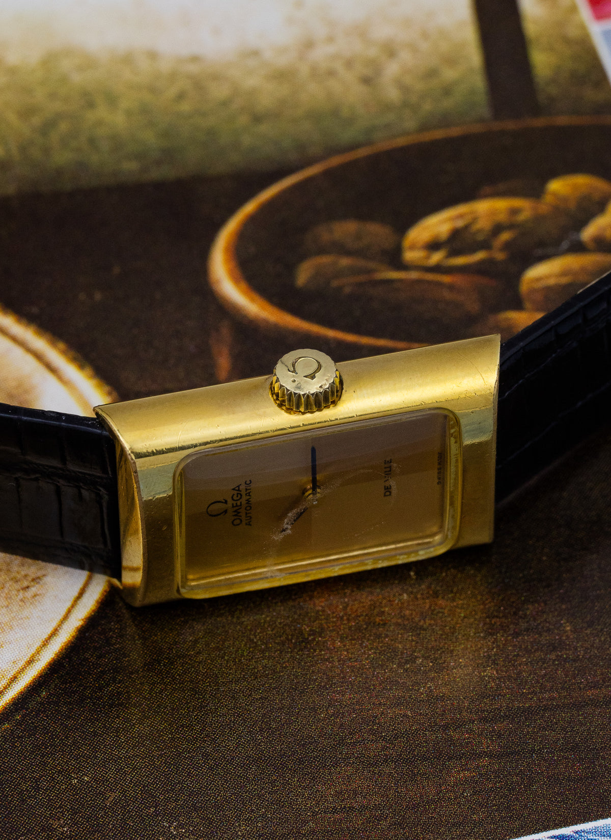 1975 Omega De Ville Square 551.0066 cal. 663 Serviced