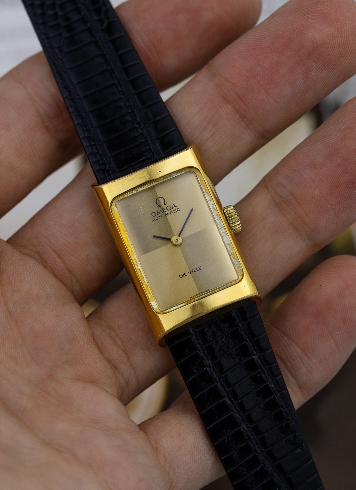 1975 Omega De Ville Square 551.0066 cal. 663 Serviced