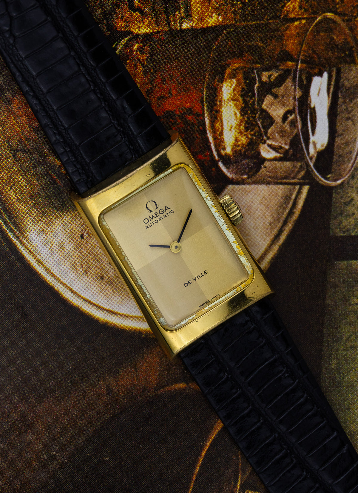 1975 Omega De Ville Square 551.0066 cal. 663 Serviced