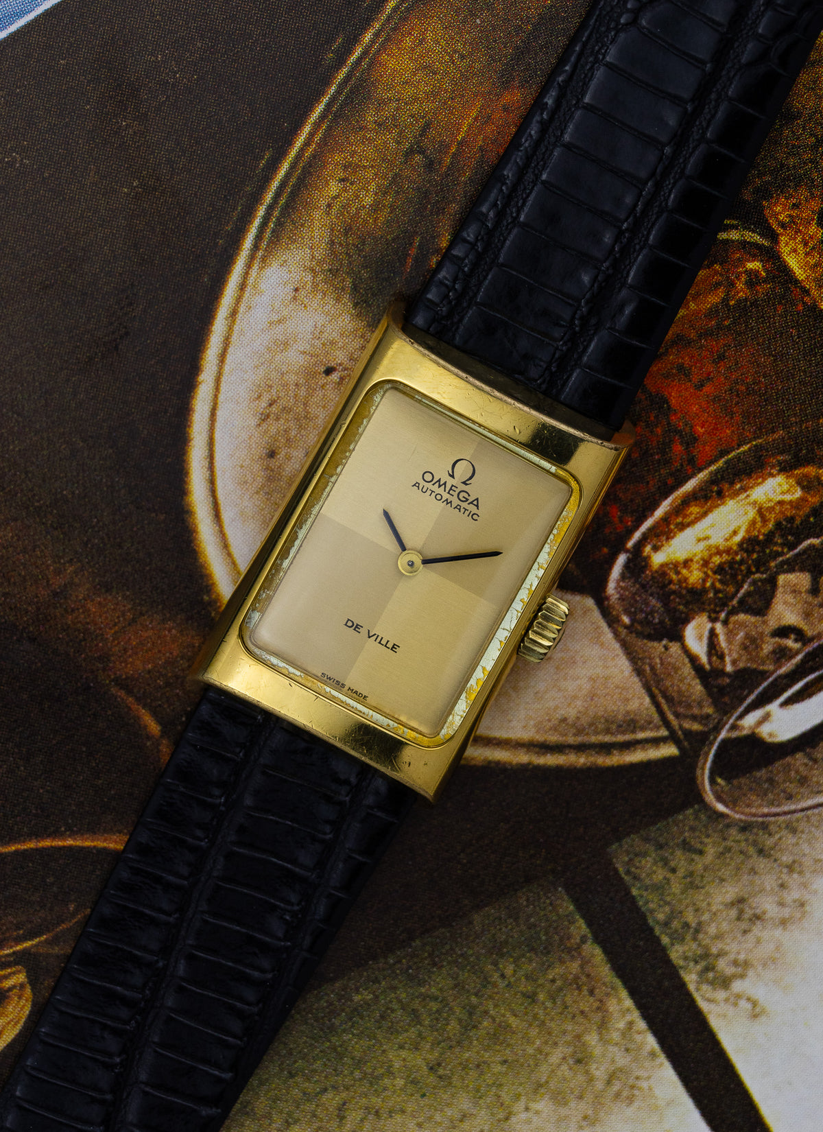 1975 Omega De Ville Square 551.0066 cal. 663 Serviced