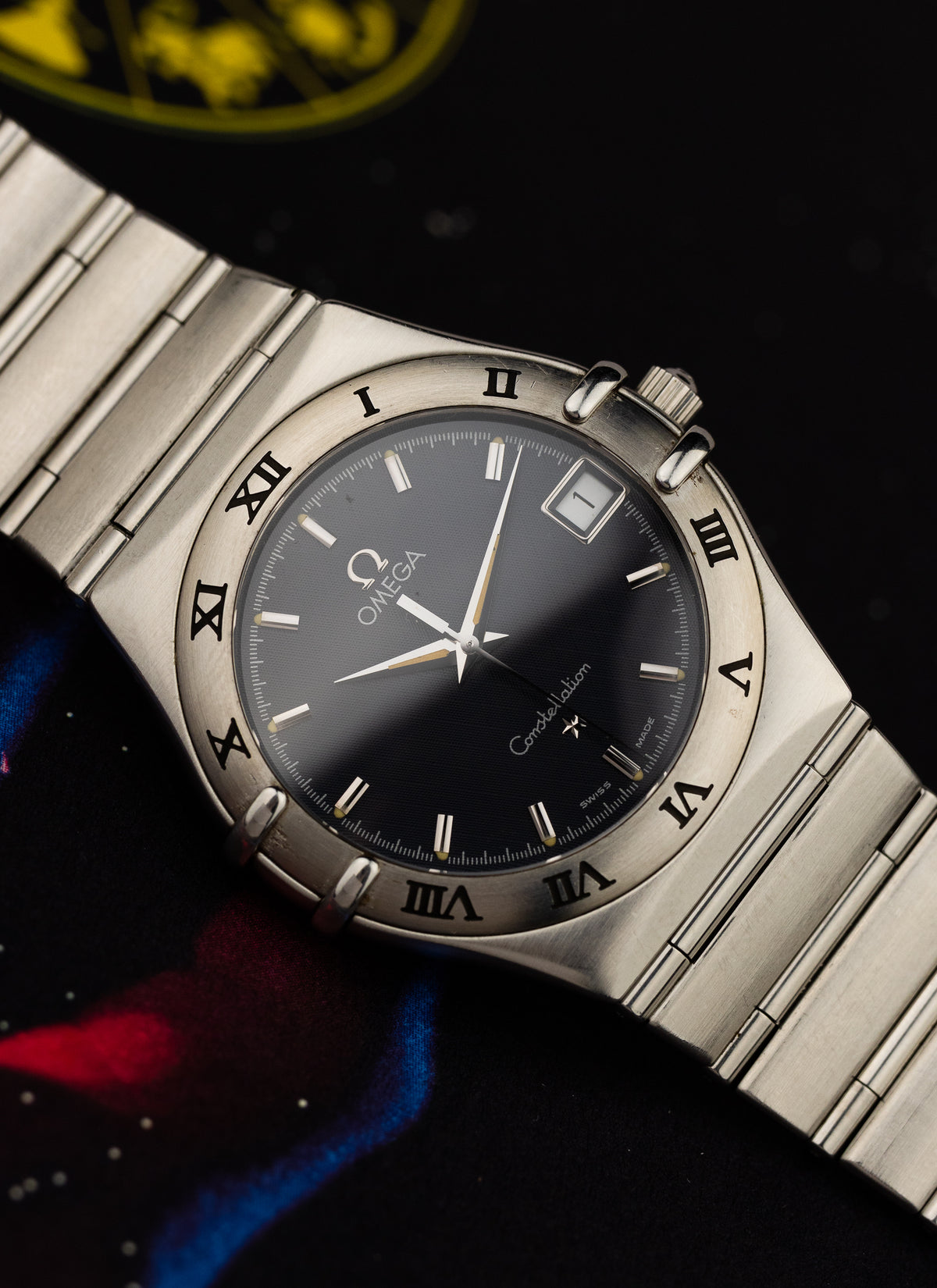 90s Omega Constellation Manhattan Grey Dial 1512.40 cal. 1532
