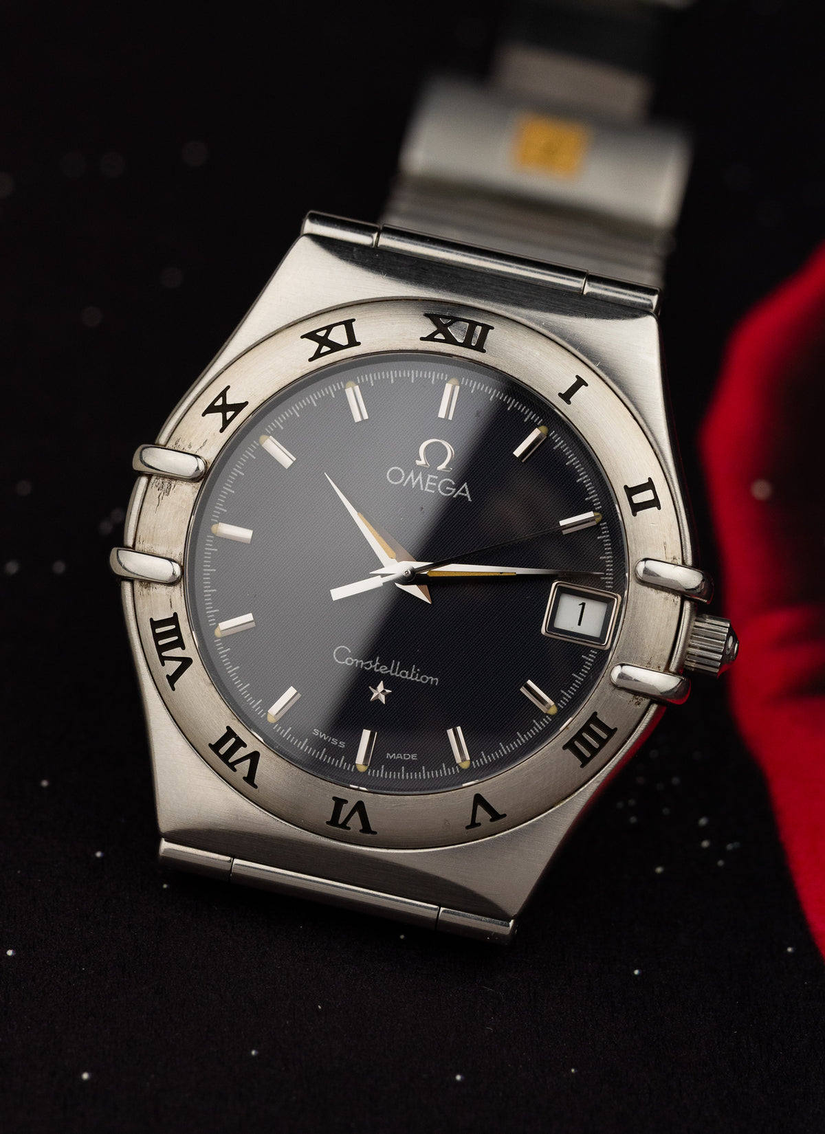 90s Omega Constellation Manhattan Grey Dial 1512.40 cal. 1532