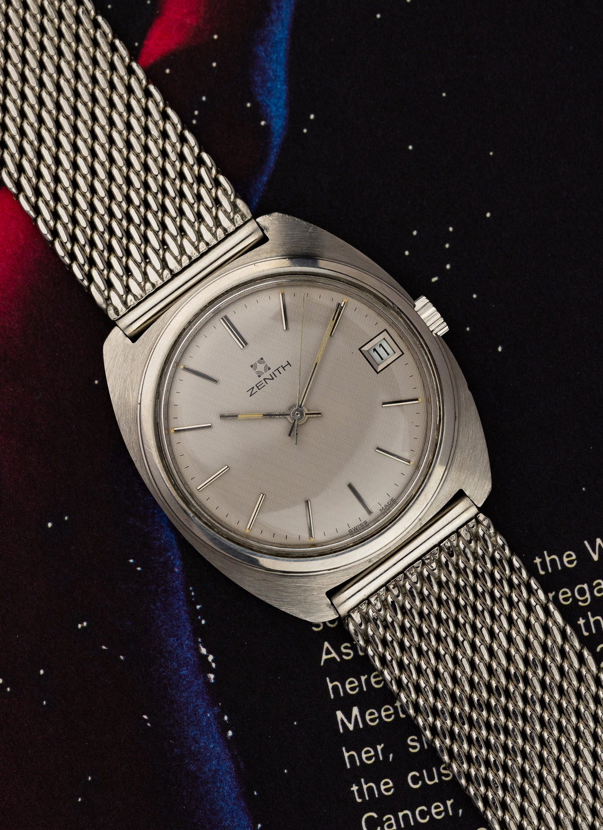 Zenith Surf Linen Dial Manual cal. 257C