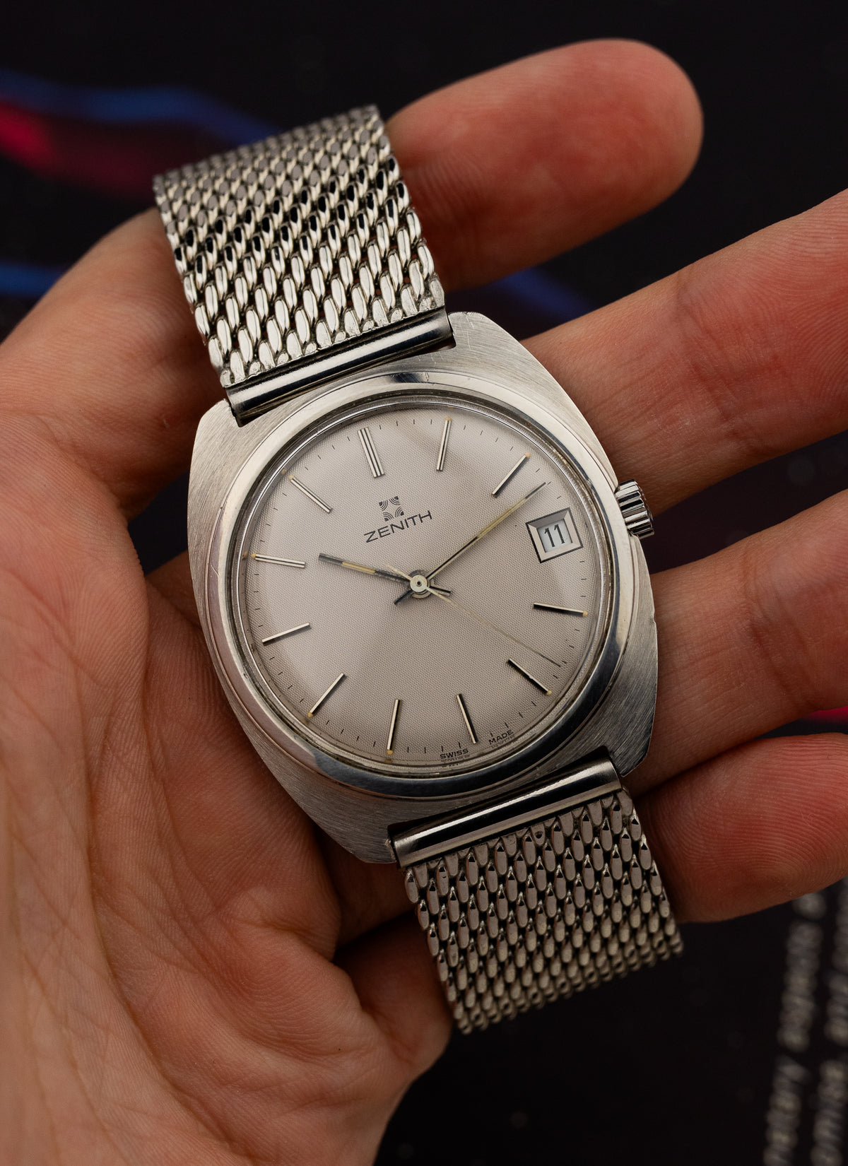 Zenith Surf Linen Dial Manual cal. 257C