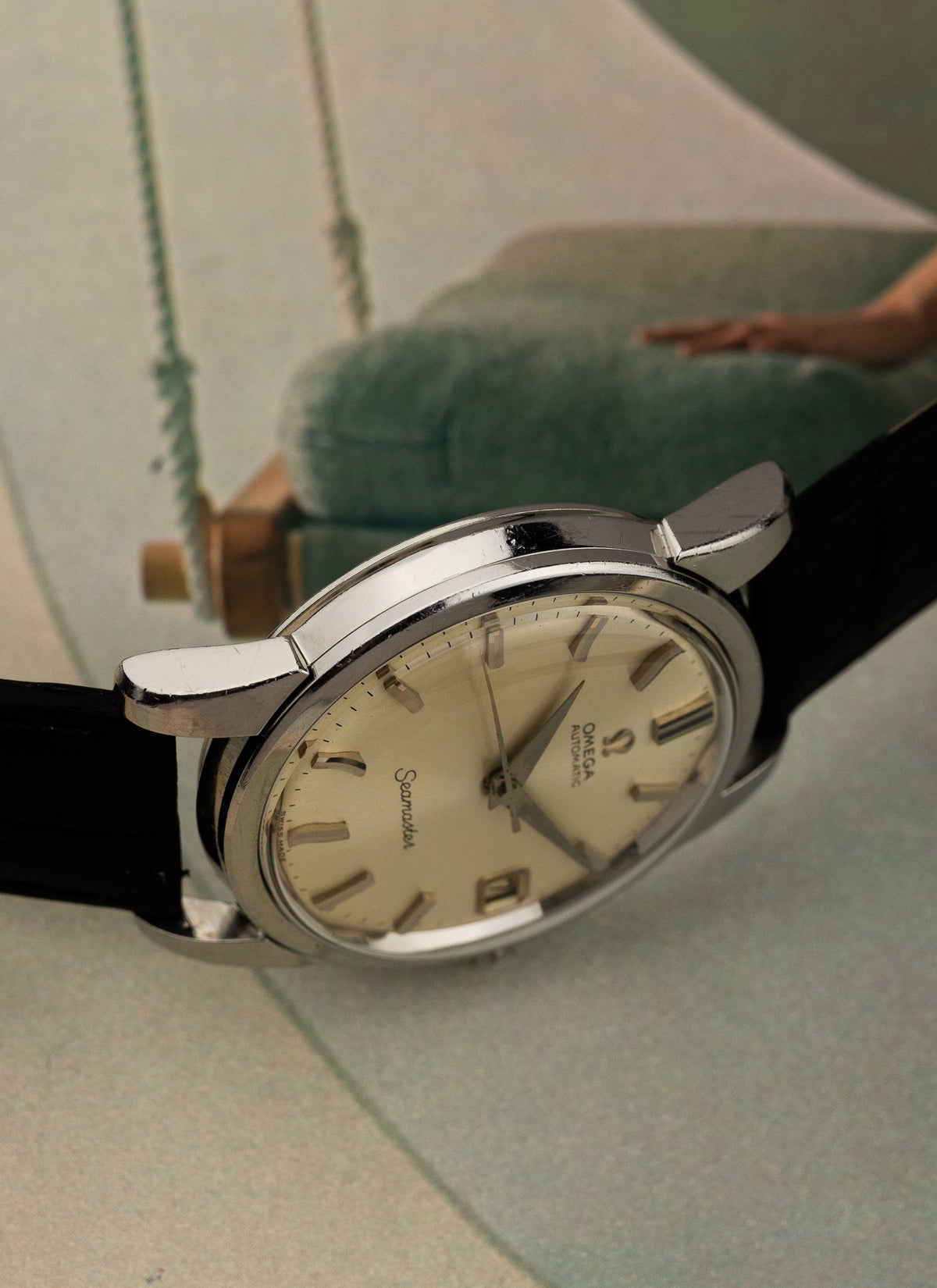 Omega Seamaster Date Automatic 166.009 Cal. 562 Fat Lugs