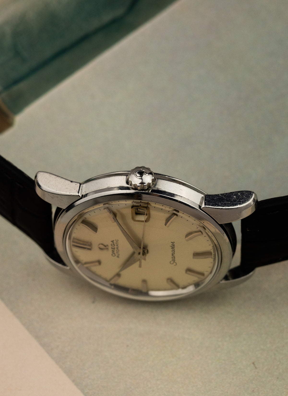 Omega Seamaster Date Automatic 166.009 Cal. 562 Fat Lugs