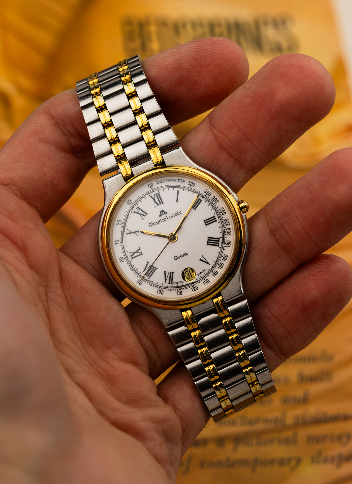 Maurice Lacroix Quartz Date Bicolor Ref. 92264