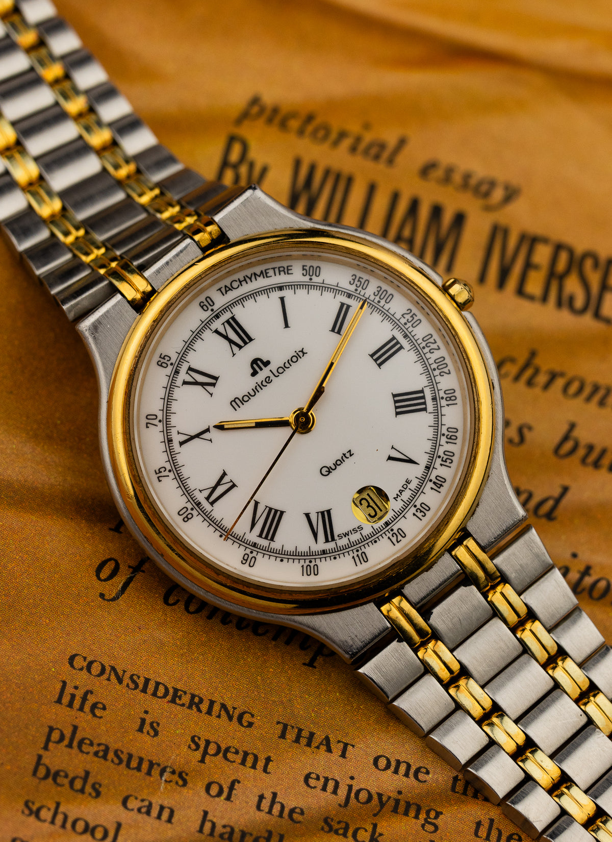 Maurice Lacroix Quartz Date Bicolor Ref. 92264