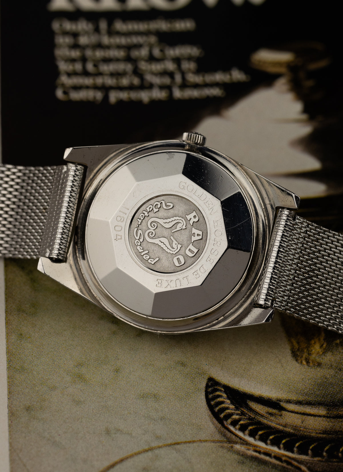 1970s Rado Golden Horse De Luxe 11804 Serviced