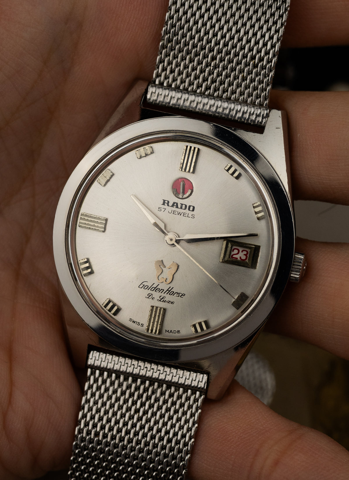 1970s Rado Golden Horse De Luxe 11804 Serviced