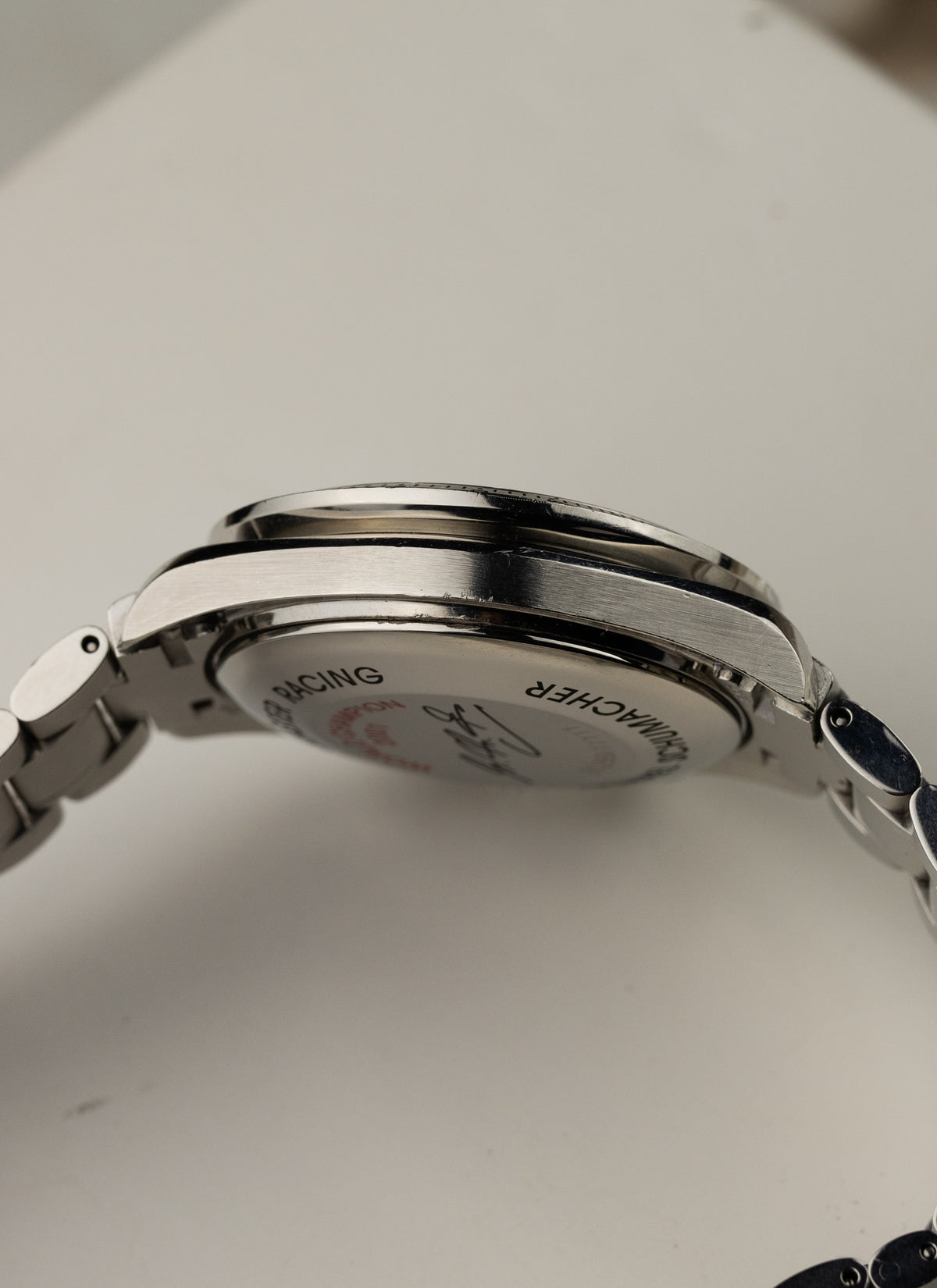 2001 Omega Speedmaster Racing Michael Schumacher Carbon 3519.50.00 cal. 1152 Serviced