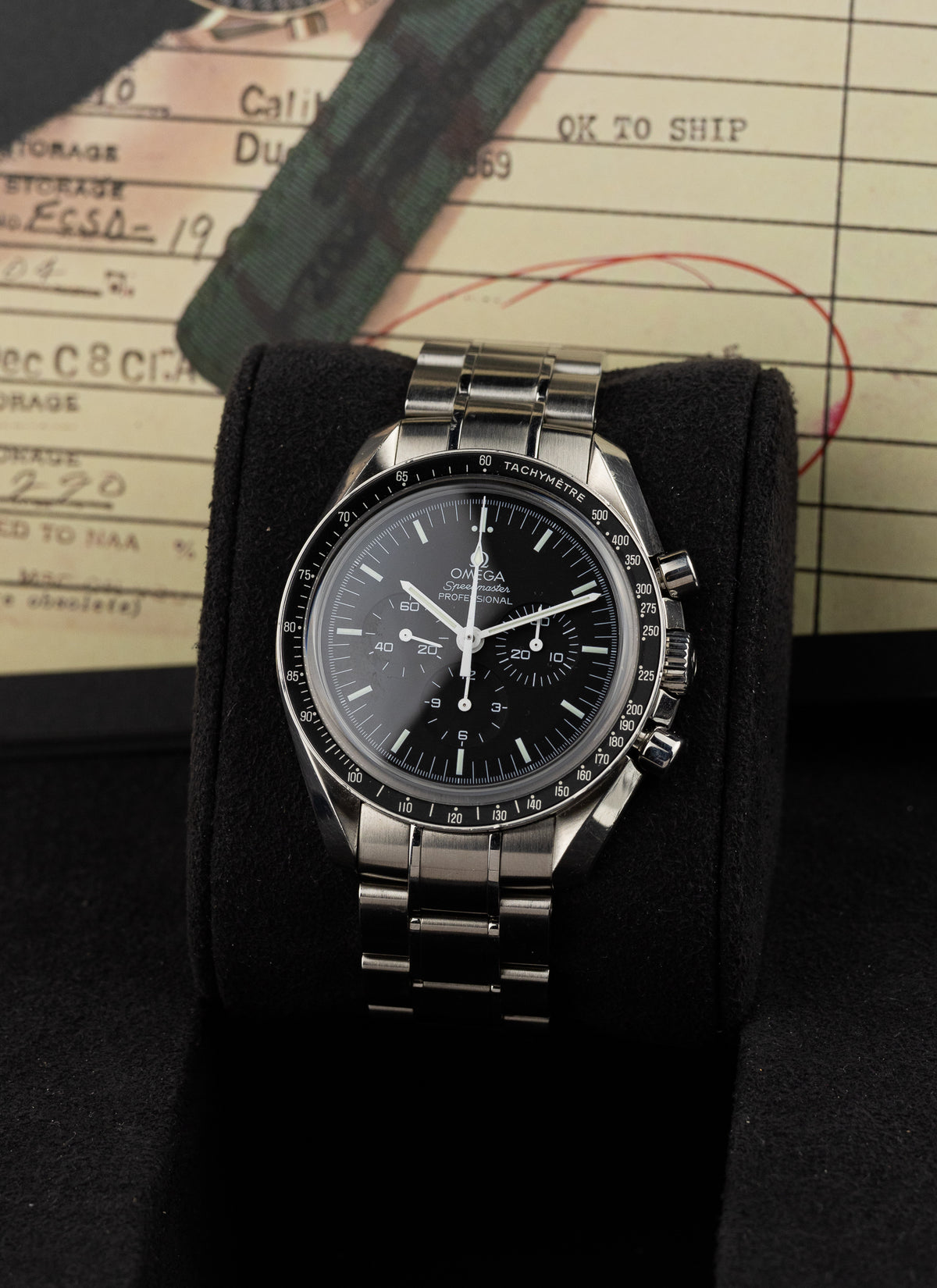 2019 Omega Speedmaster Proffesional Moonwatch 311.30.42.30.01.006 cal. 1863 Full Set Serviced