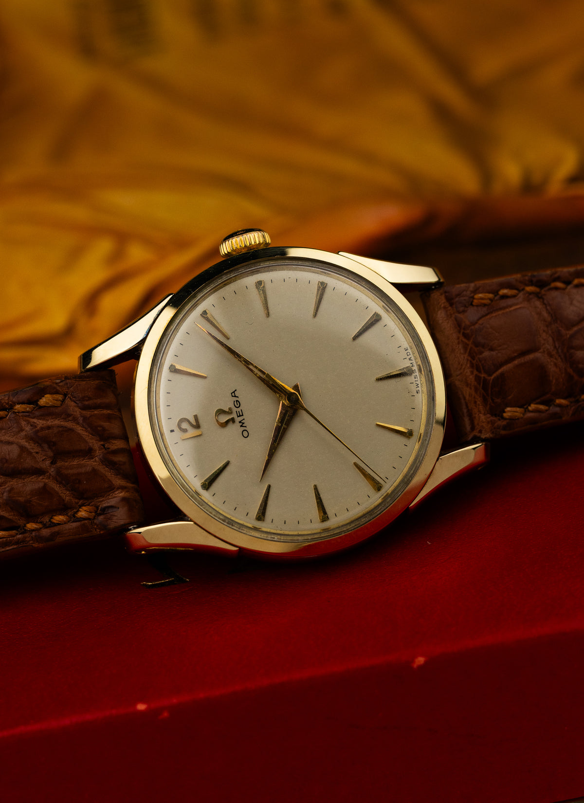 1952 Omega Gold Cap 2640-10SC cal. 283 Serviced Box
