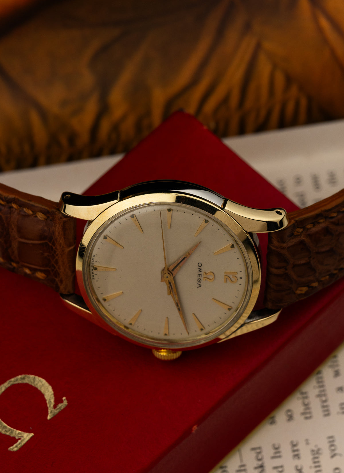 1952 Omega Gold Cap 2640-10SC cal. 283 Serviced Box