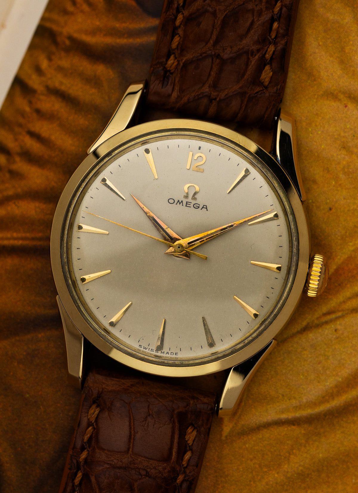 1952 Omega Gold Cap 2640-10SC cal. 283 Serviced Box