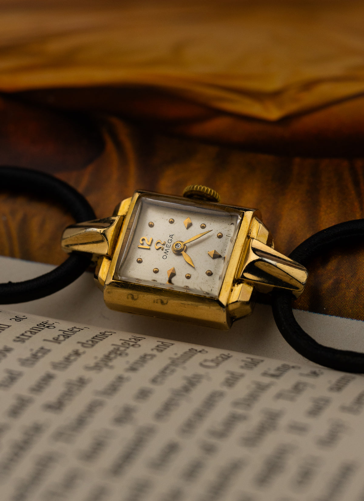 1950 Lady Omega Cocktail Watch C3906-5 cal. 244 Serviced Box