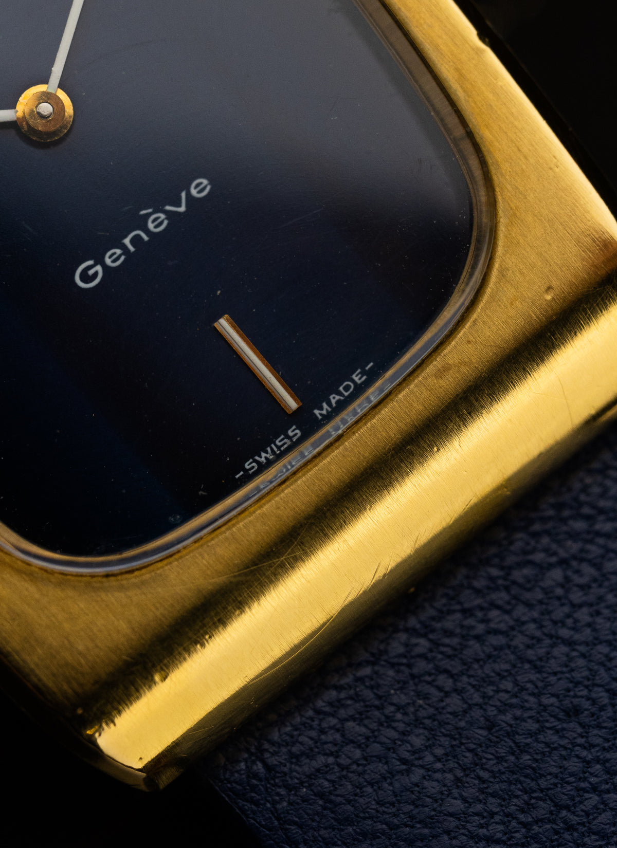 1974 Omega Geneve Navy Holo Dial 511.0469 cal. 625 Box