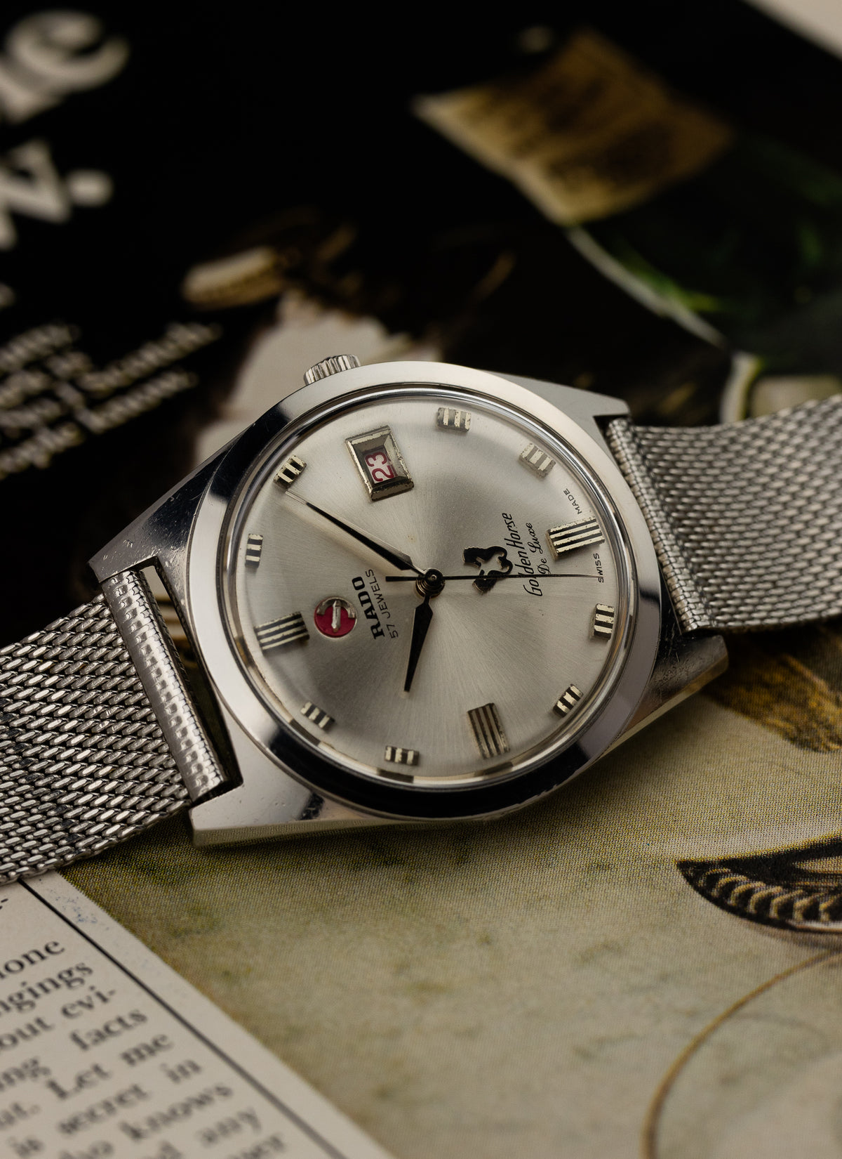 1970s Rado Golden Horse De Luxe 11804 Serviced