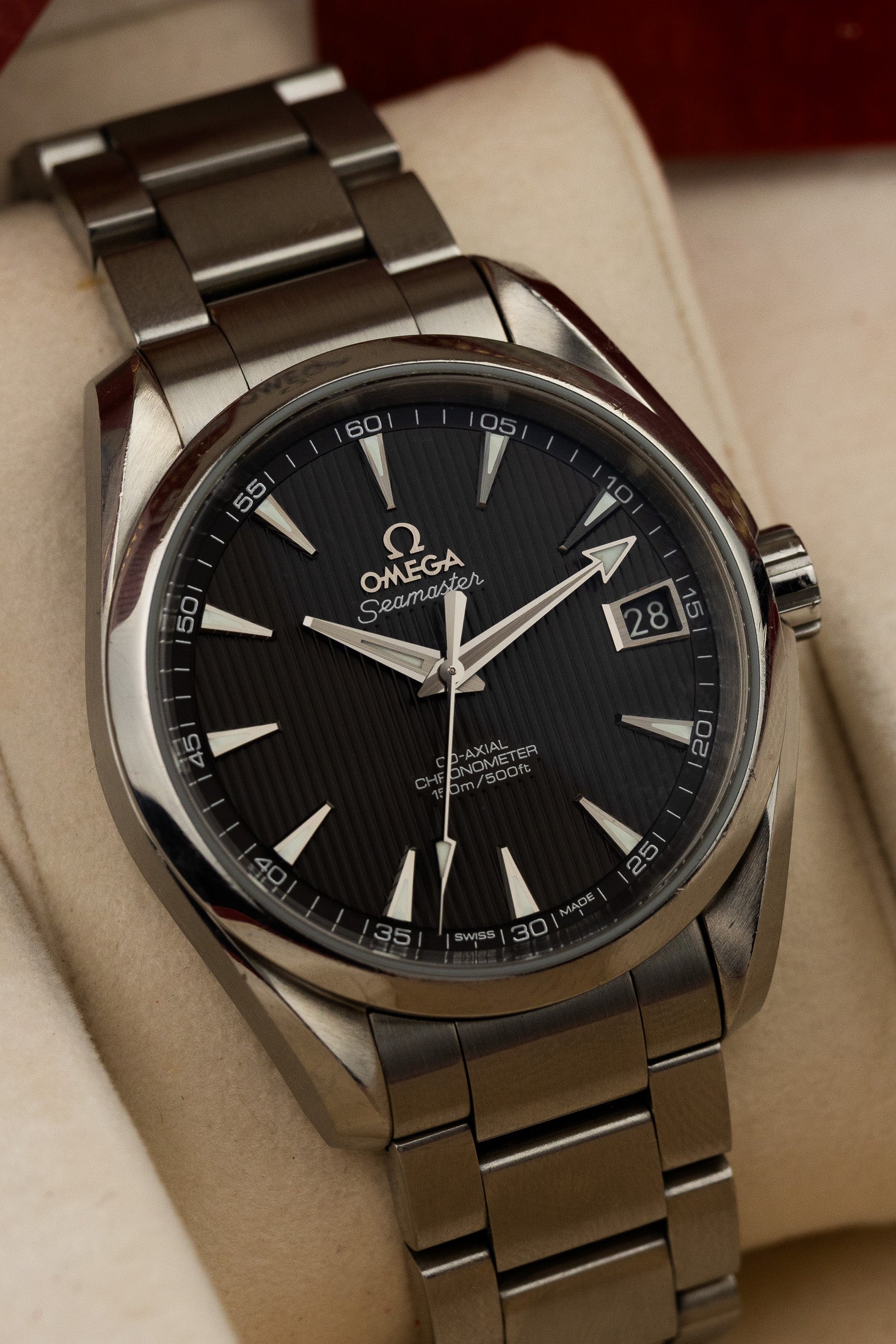 2012 Omega Seamaster Aqua Terra 231.10.39.21.06.001 cal. 8500 Box & Papers