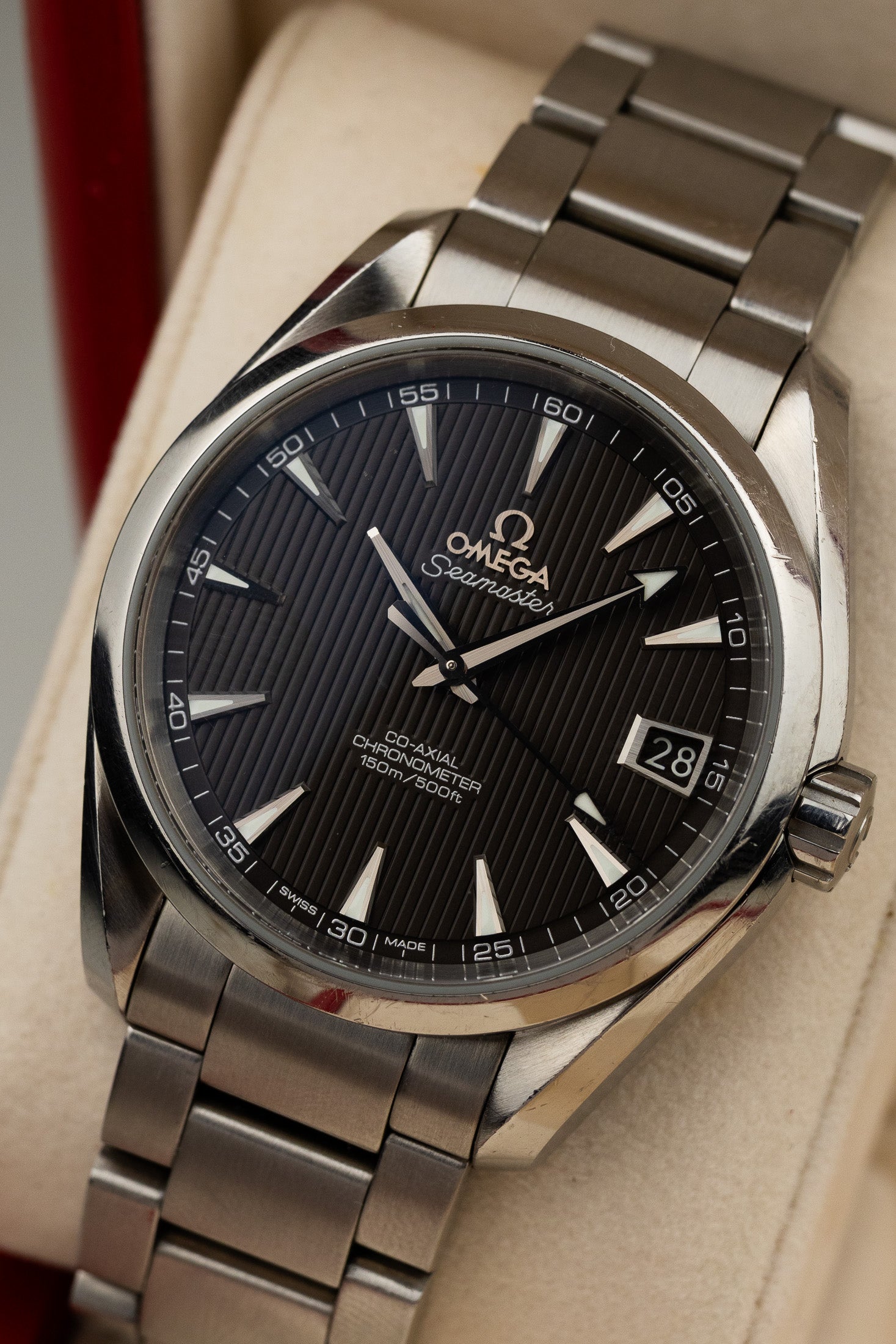 2012 Omega Seamaster Aqua Terra 231.10.39.21.06.001 cal. 8500 Box & Papers