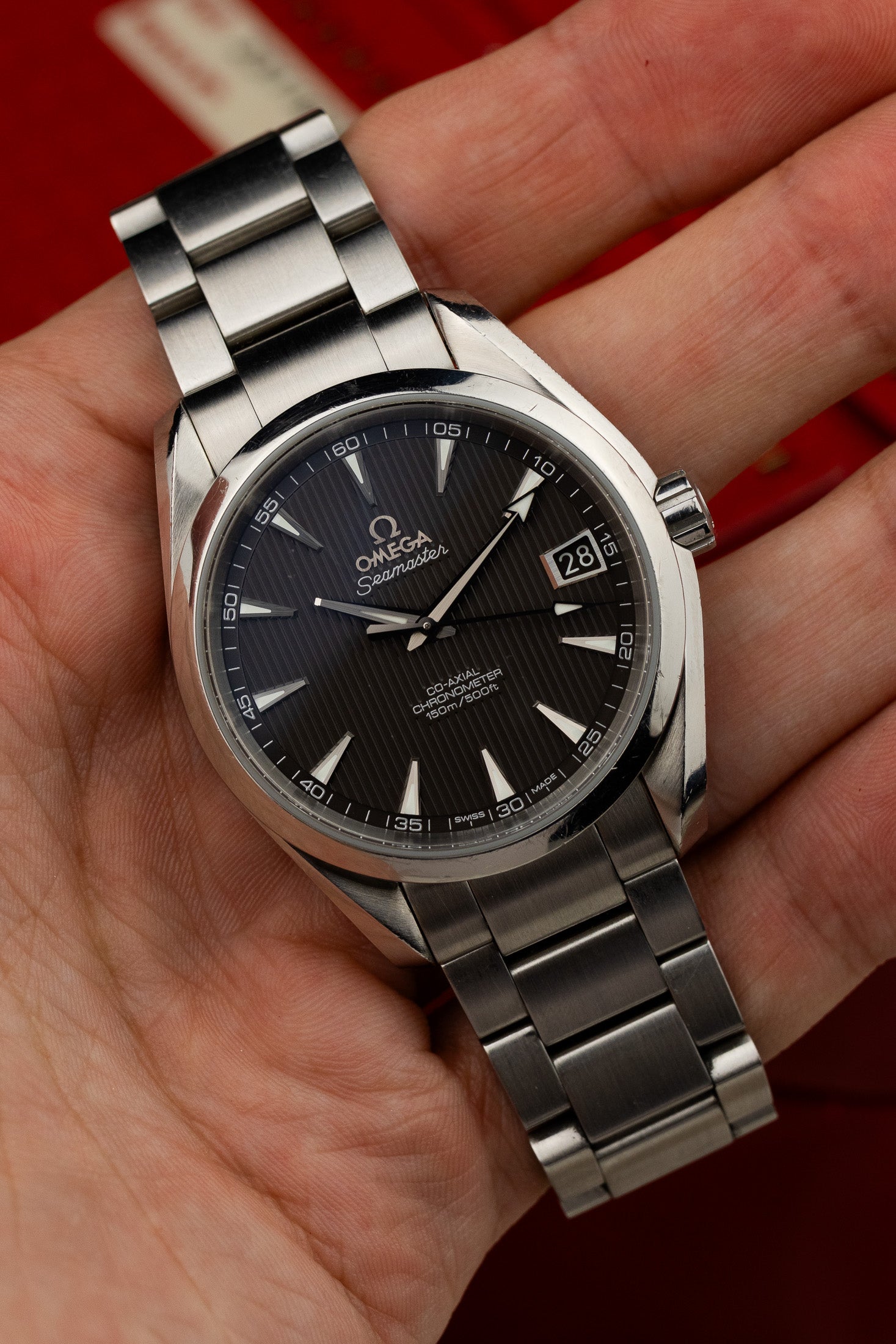 2012 Omega Seamaster Aqua Terra 231.10.39.21.06.001 cal. 8500 Box & Papers