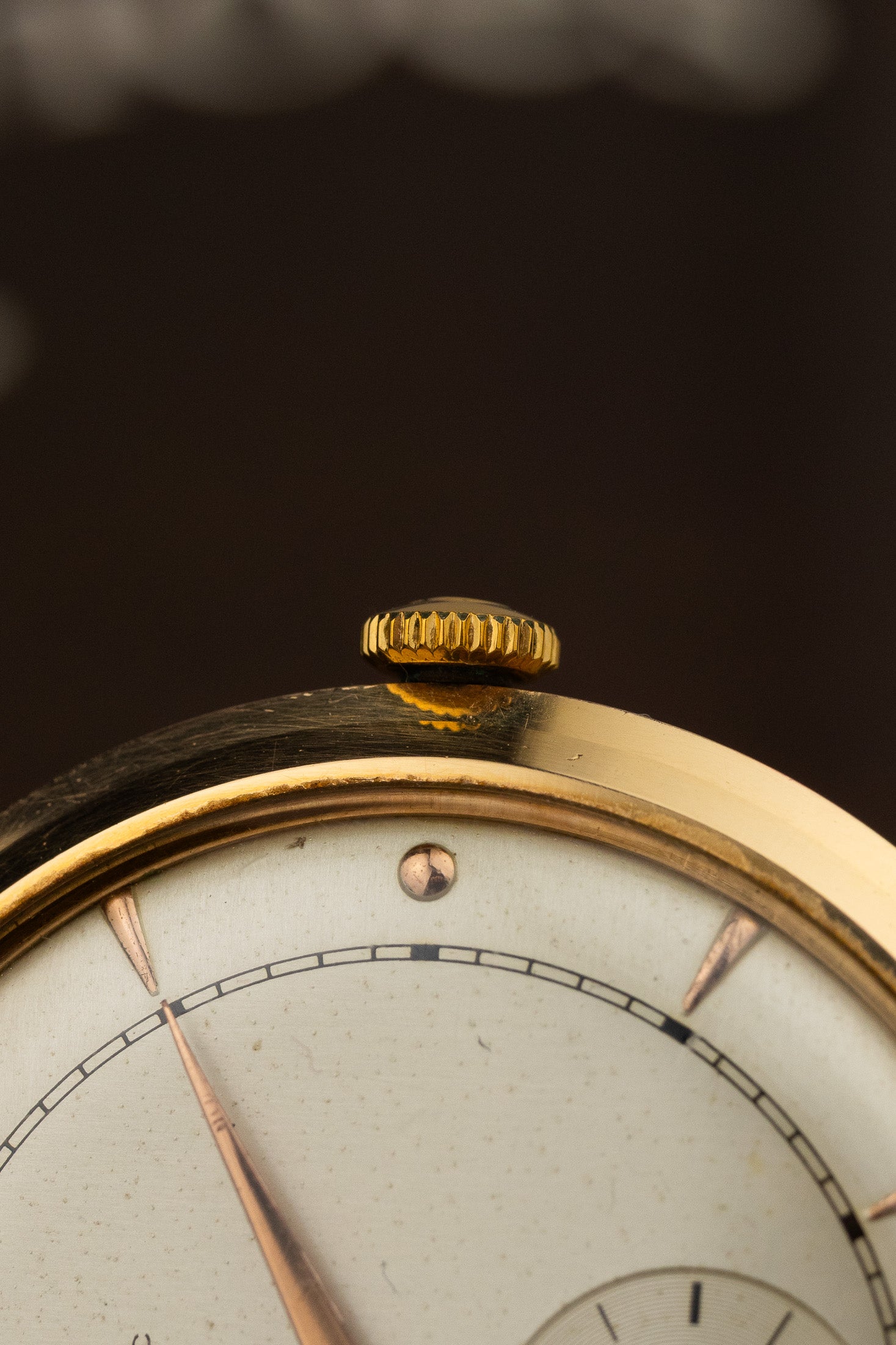 1948 18K Omega Trésor Sub Second Bumper cal. 332 Serviced