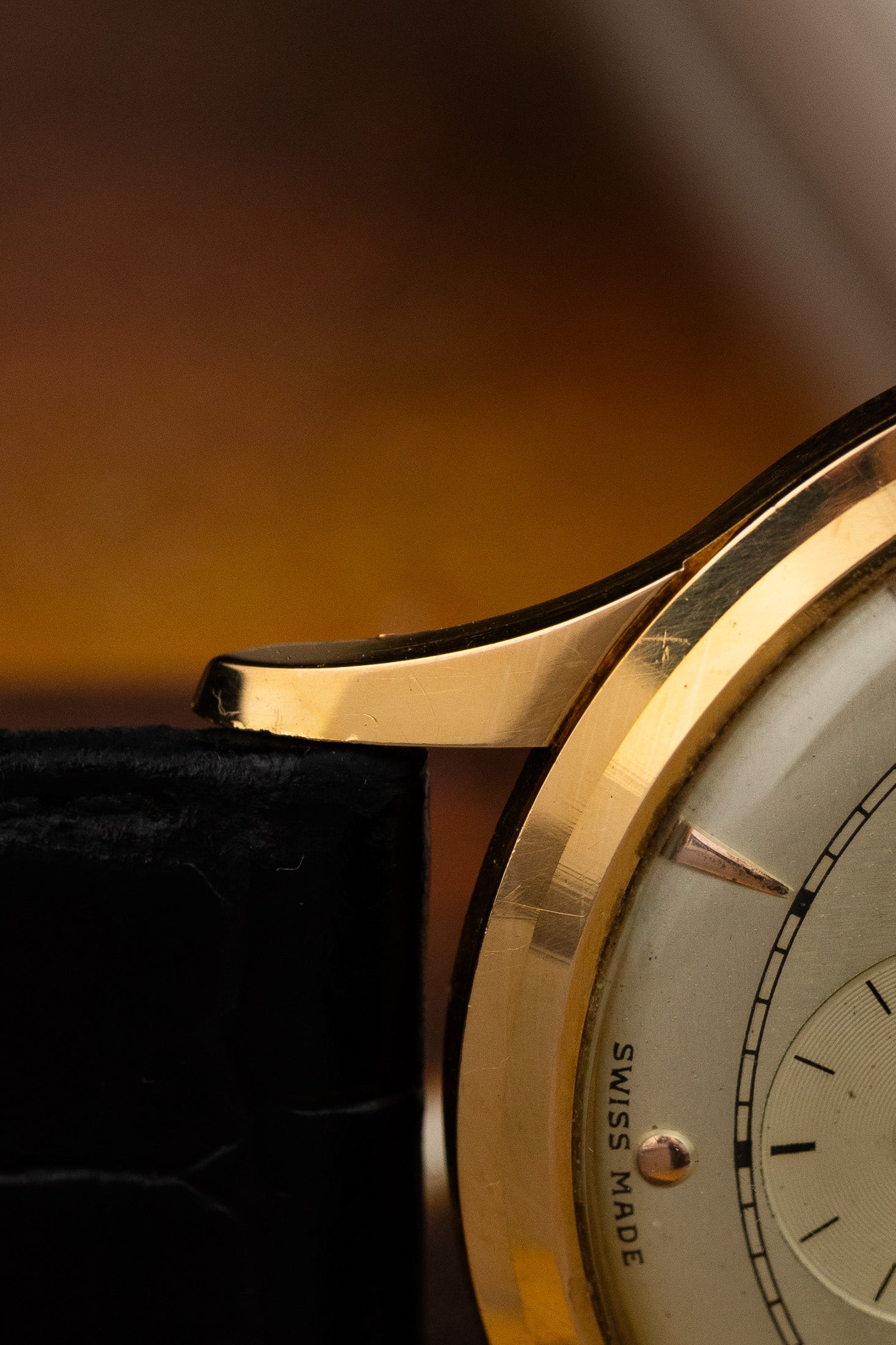 1948 18K Omega Trésor Sub Second Bumper cal. 332 Serviced