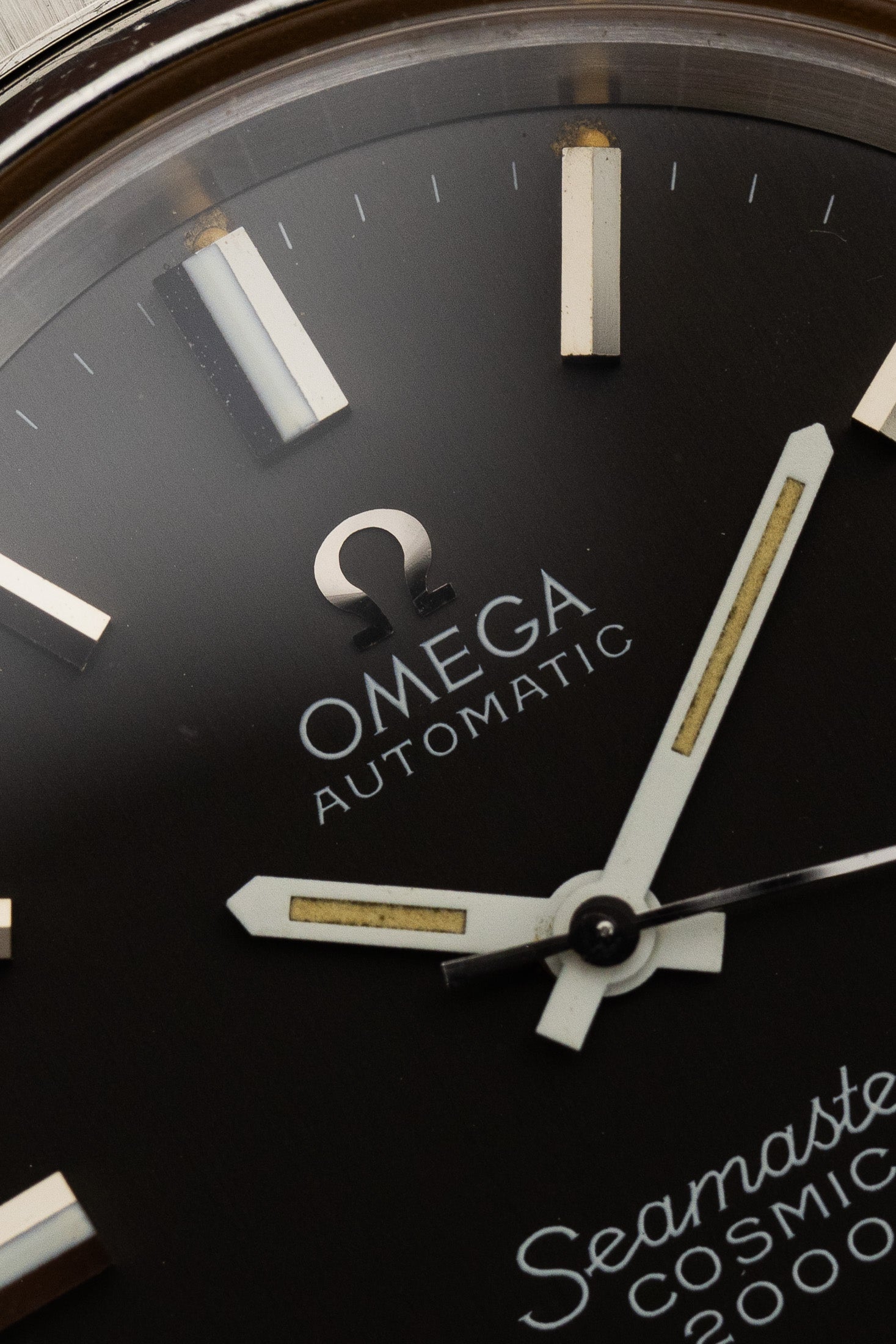 1970s Omega Seamaster Cosmic 2000 166.128 cal. 1012 Grey Dial Serviced