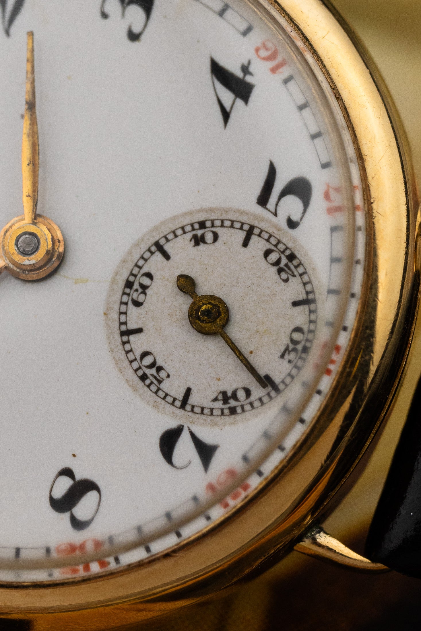1923 14K Ladies Omega Trench Watch Serviced