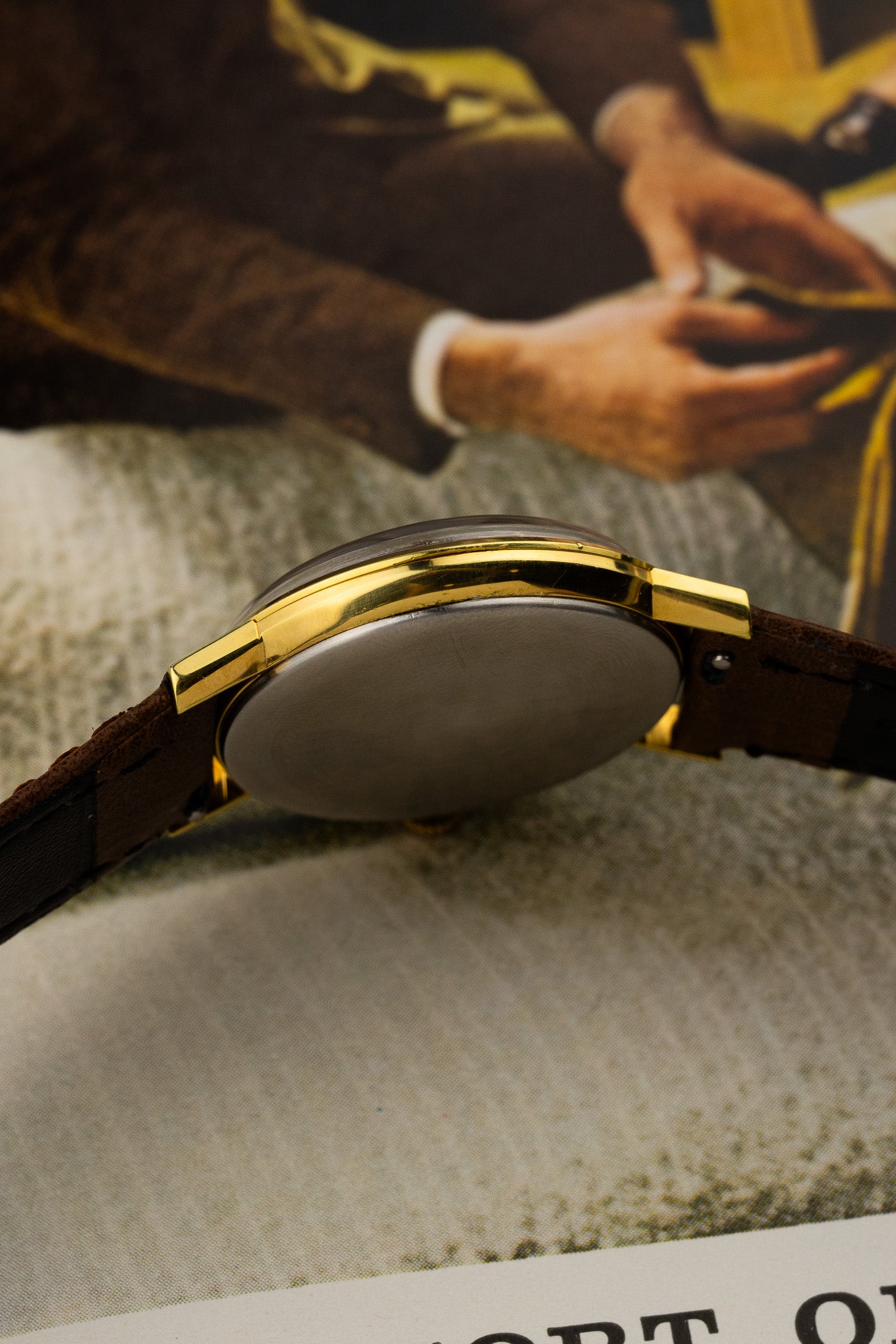 1968 Omega Geneve 132.00019 cal. 613 Grey Linen Dial