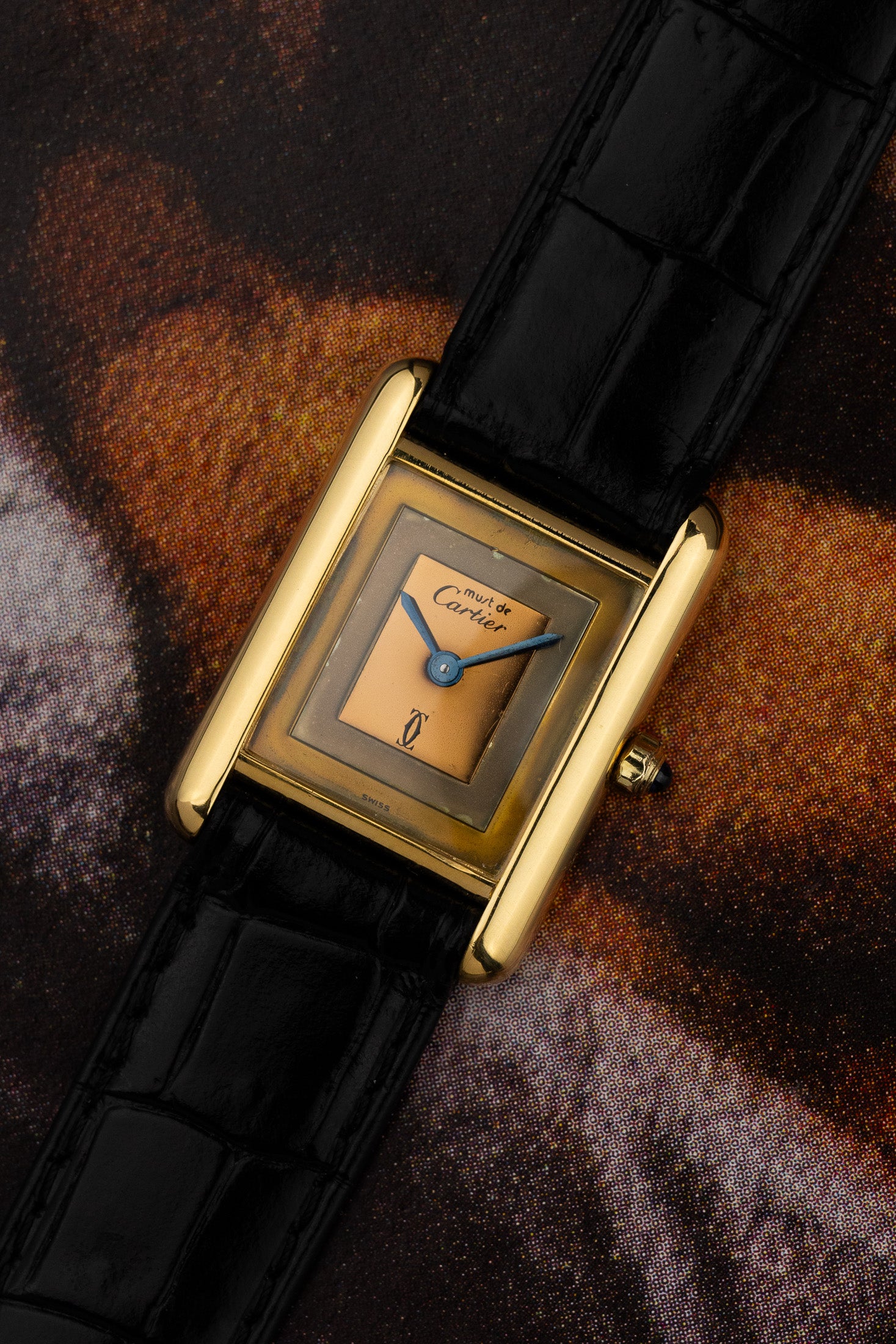 1990s Lady Must de Cartier Tank Trinity Dial 3 66001