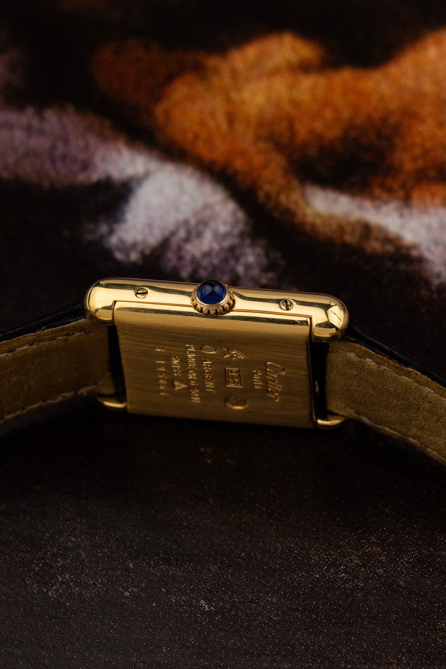 1980s Lady Must de Cartier Tank "Limoncello" Manual wind Serviced