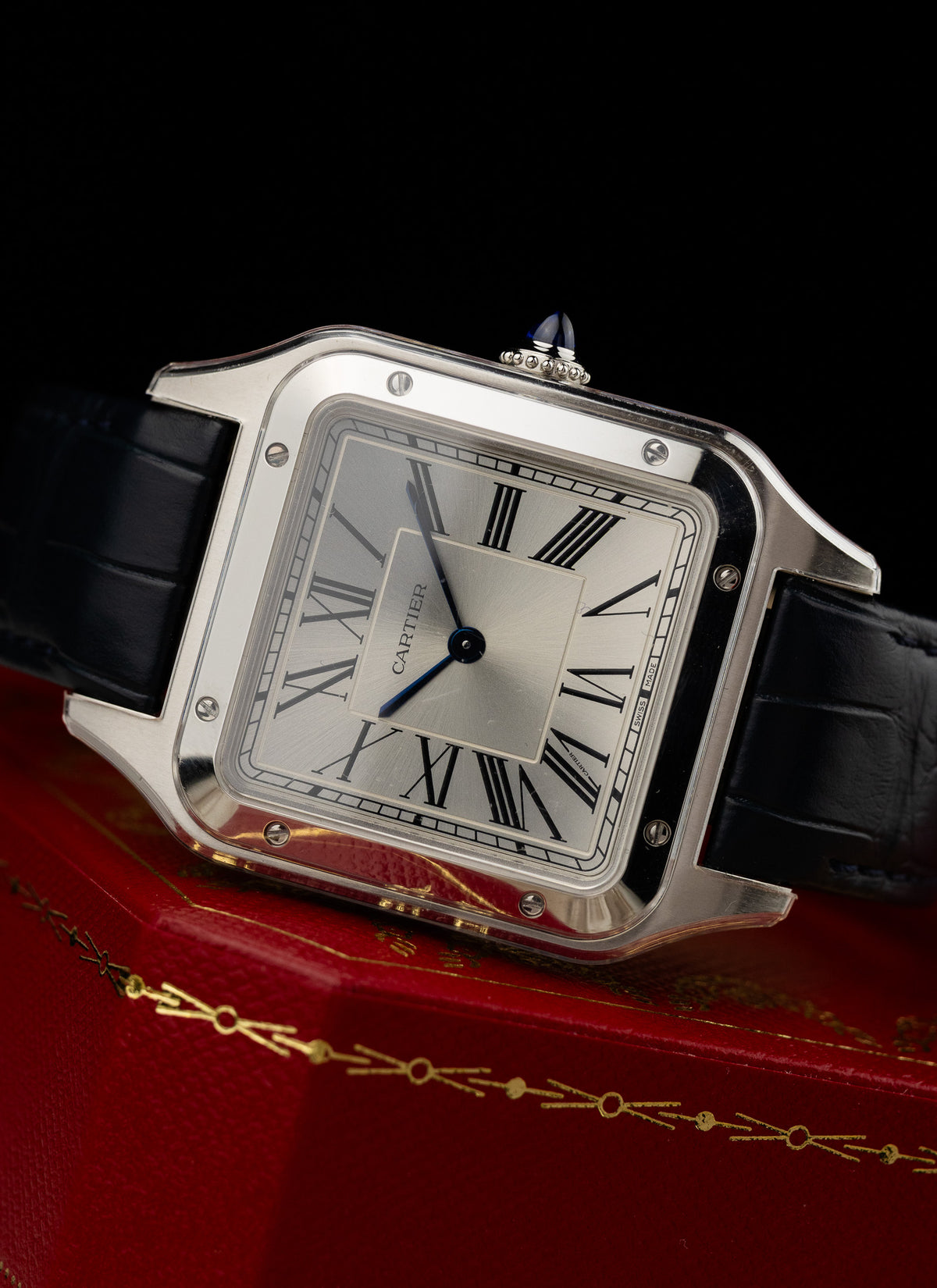 2025 Cartier Santos-Dumont LM WSSA0022/4240 Full Set NEW