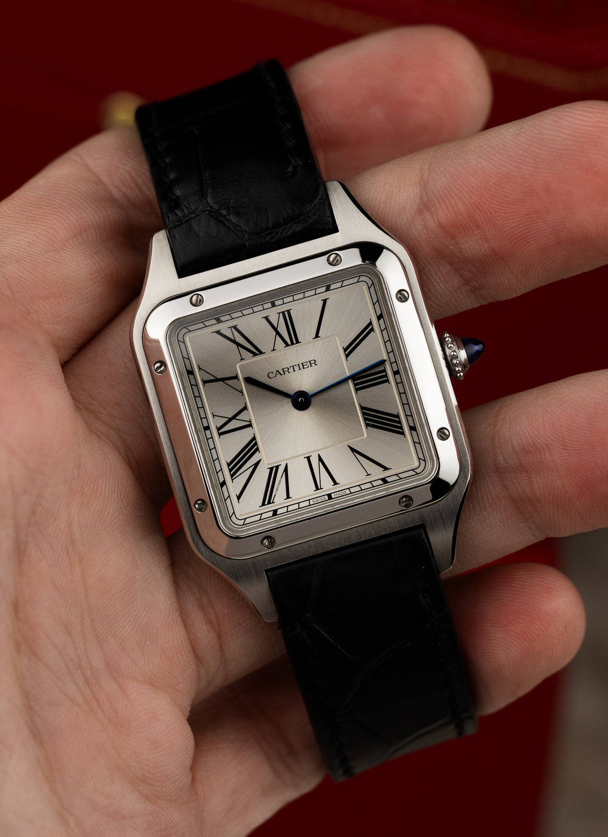 2021 Cartier Santos-Dumont LM WSSA0022/4240 Full Set