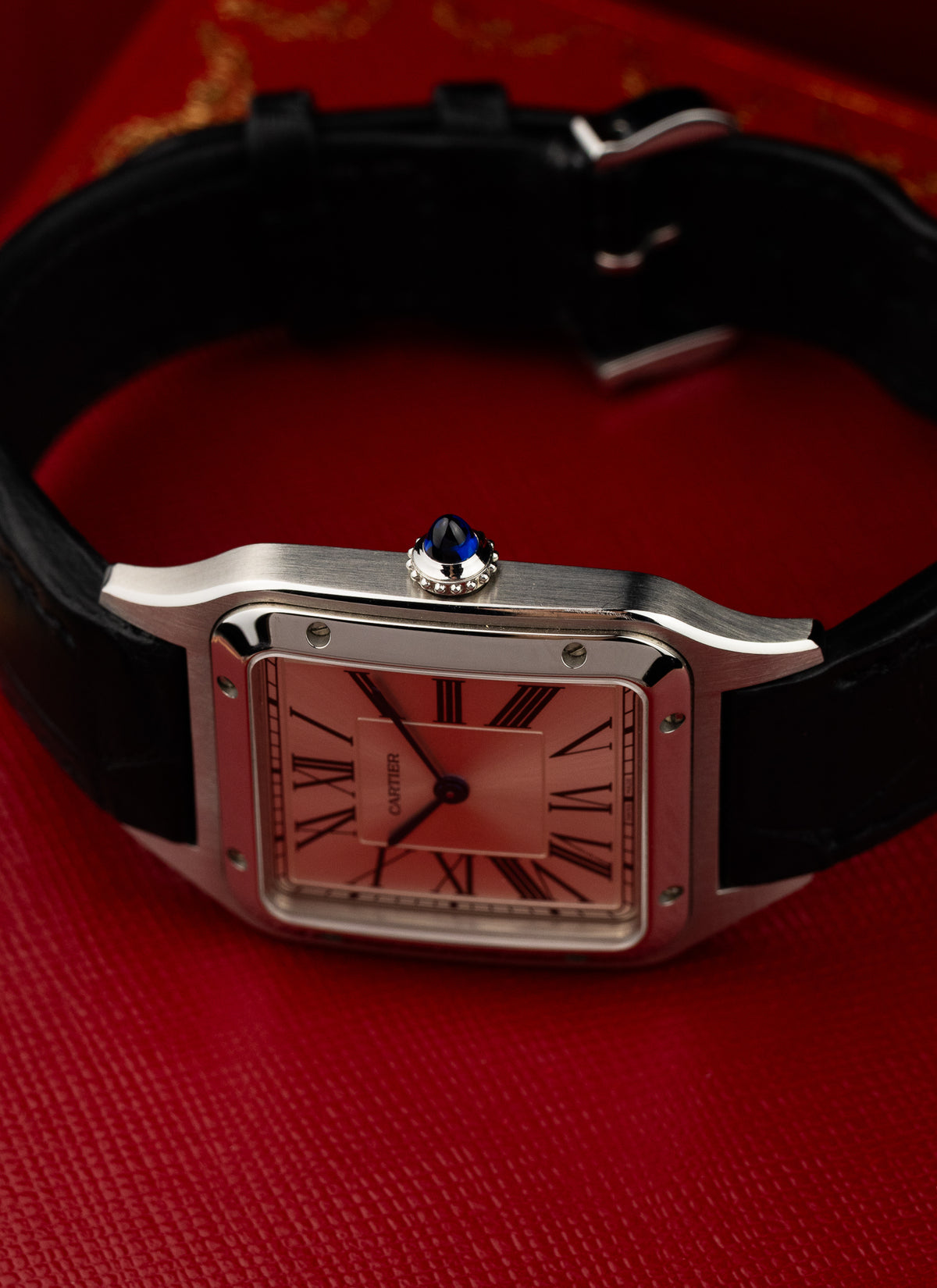 2021 Cartier Santos-Dumont LM WSSA0022/4240 Full Set