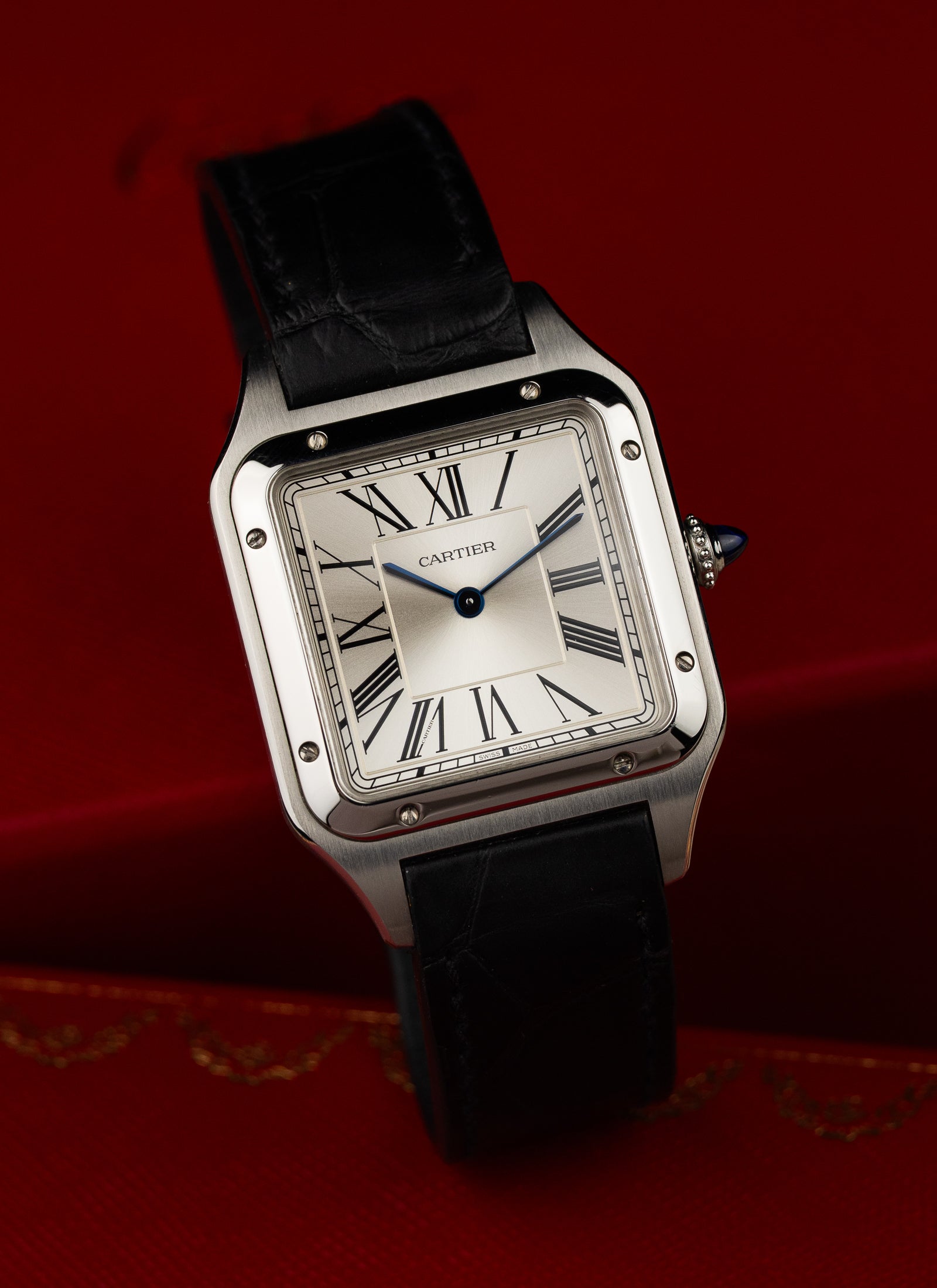 2021 Cartier Santos-Dumont LM WSSA0022/4240 Full Set
