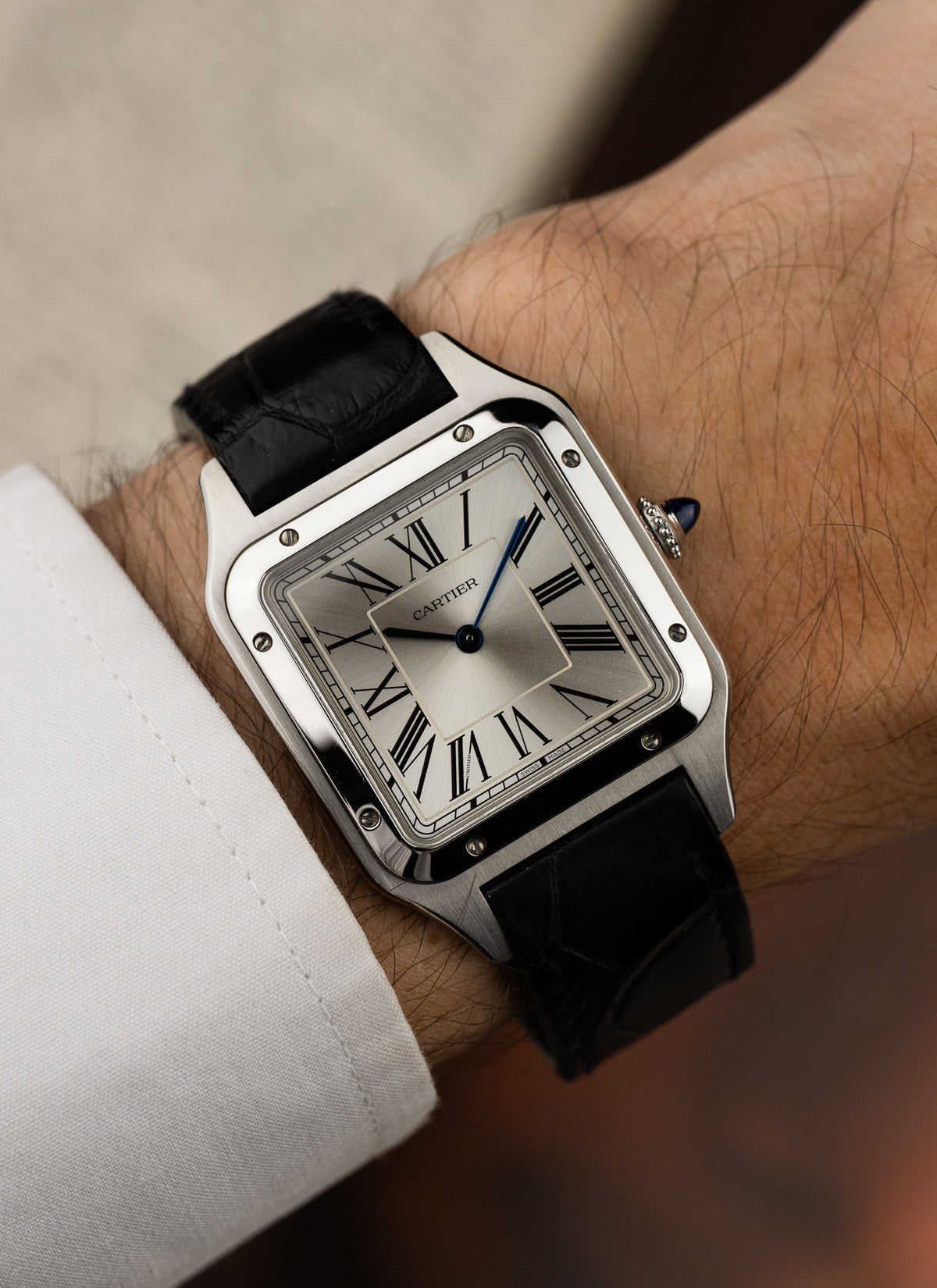2021 Cartier Santos-Dumont LM WSSA0022/4240 Full Set