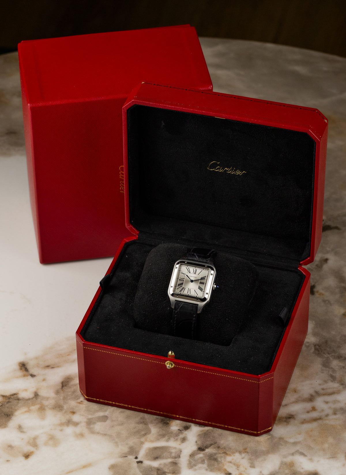 2021 Cartier Santos-Dumont LM WSSA0022/4240 Full Set