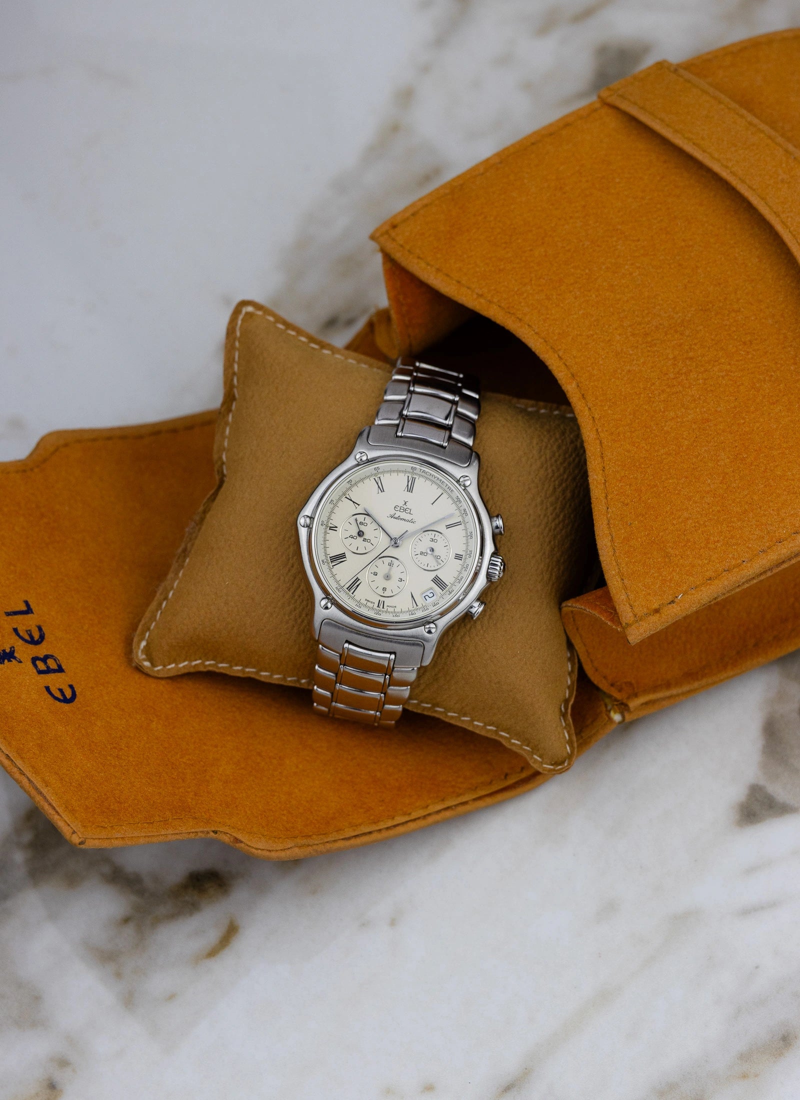 1990s Ebel 1911 Chronograph 9134901 Travel Box