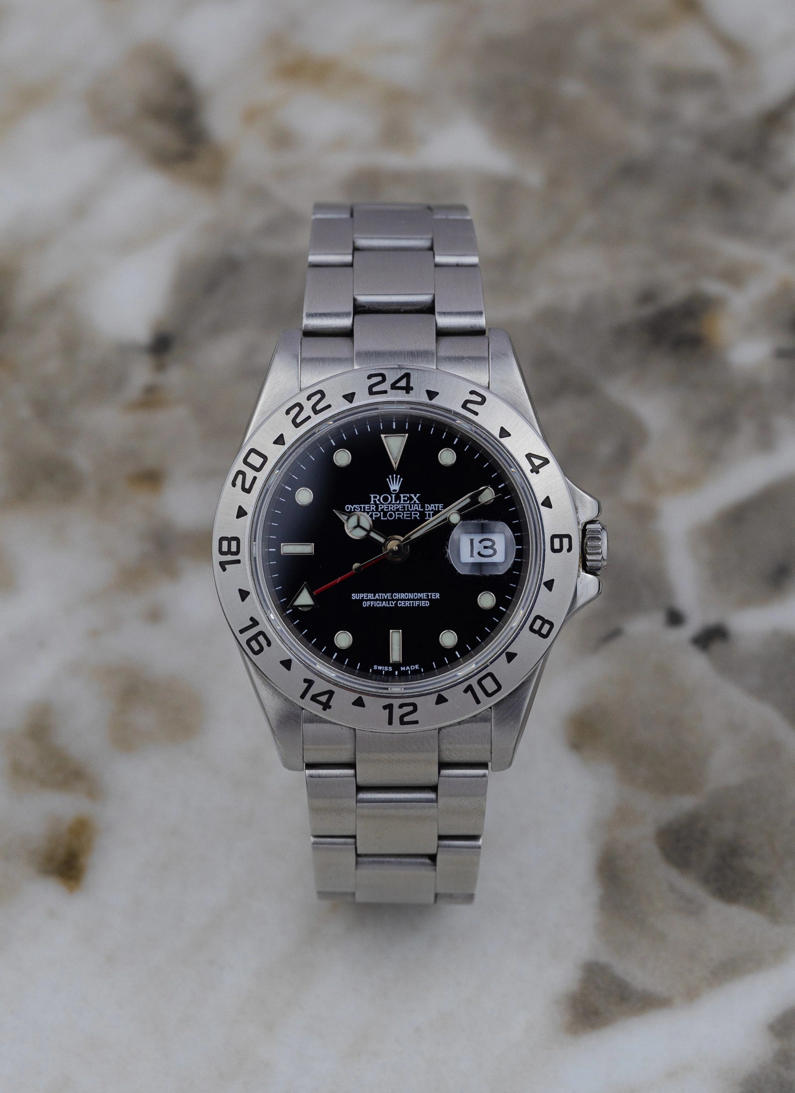 2007 Rolex Explorer II 16570 Full Set