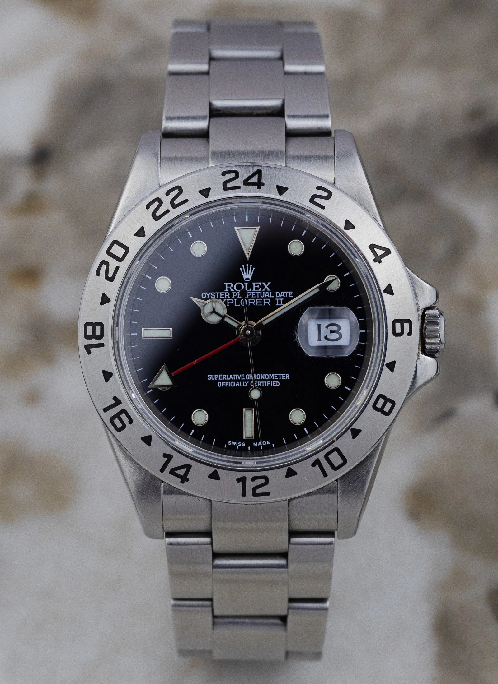2007 Rolex Explorer II 16570 Full Set