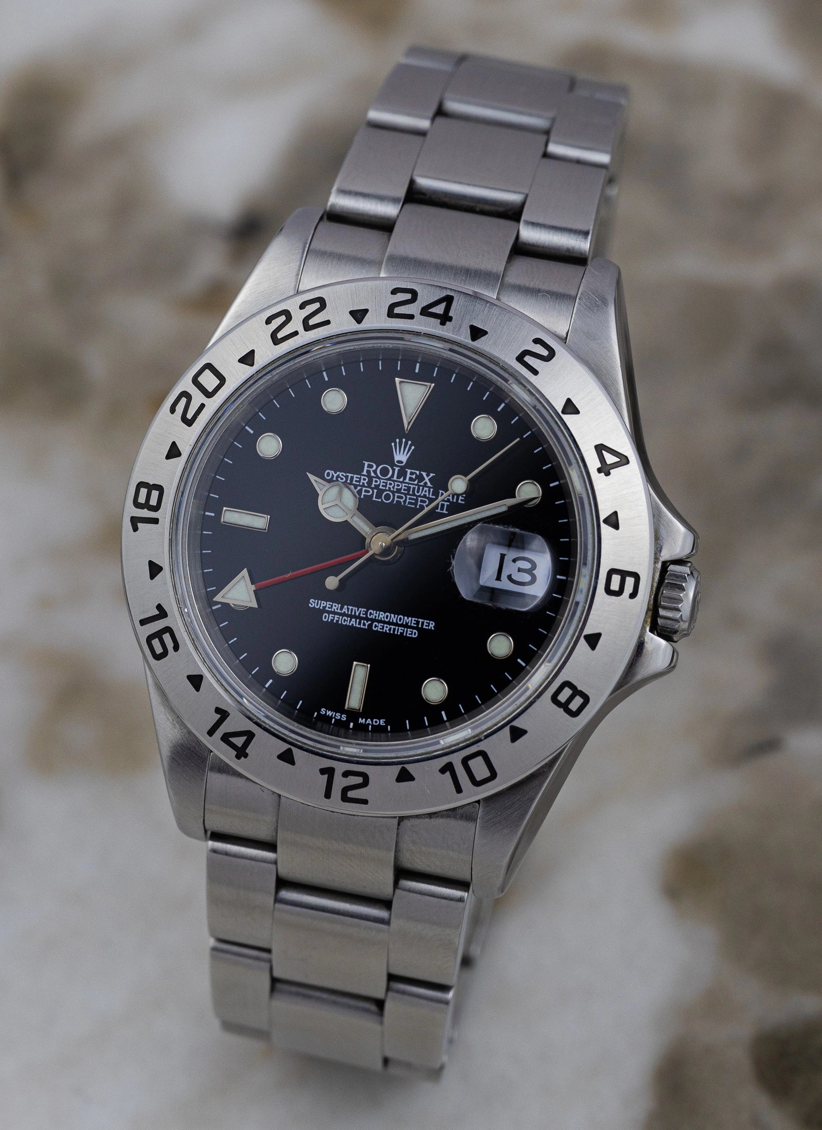 2007 Rolex Explorer II 16570 Full Set