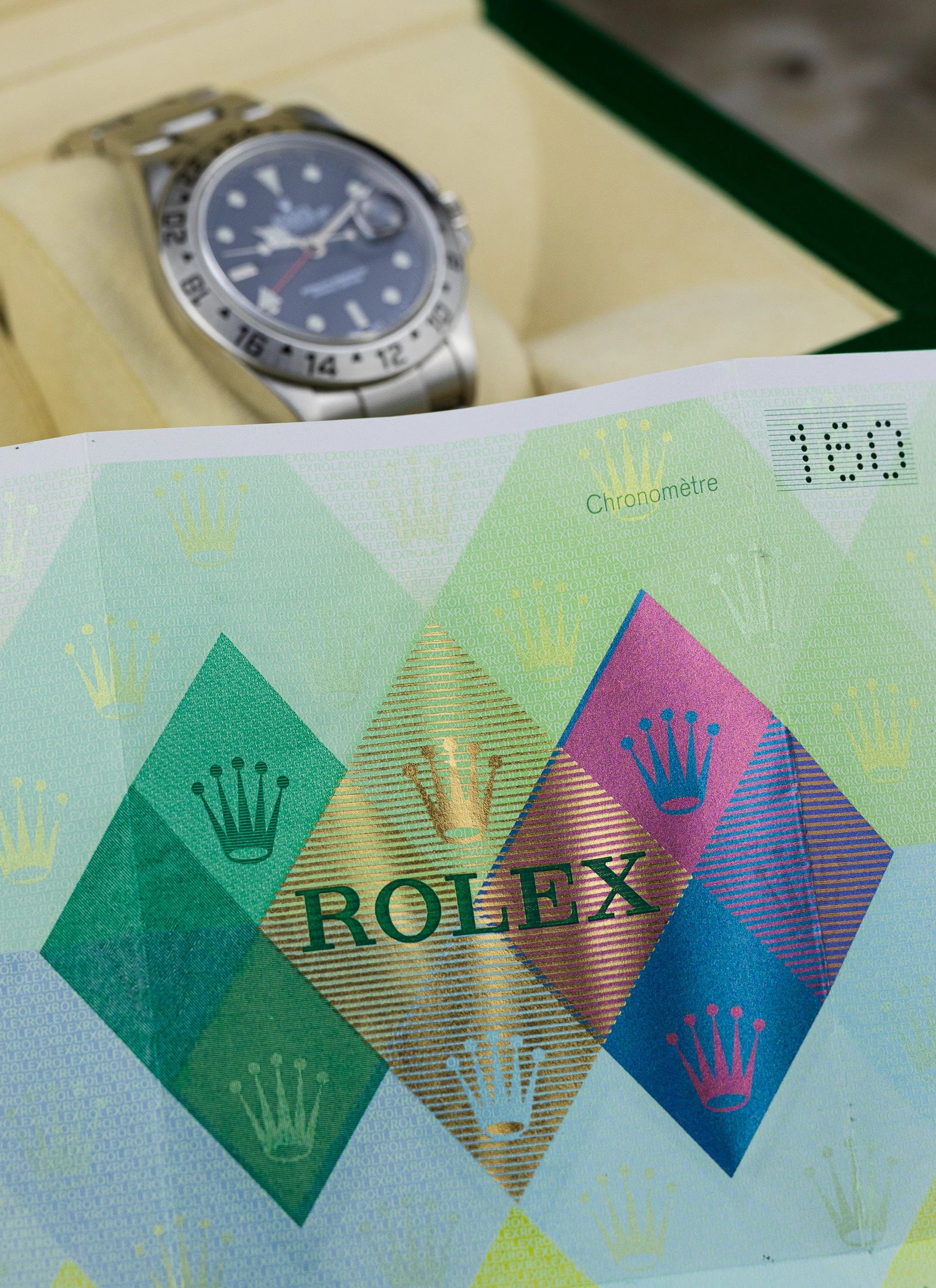 2007 Rolex Explorer II 16570 Full Set