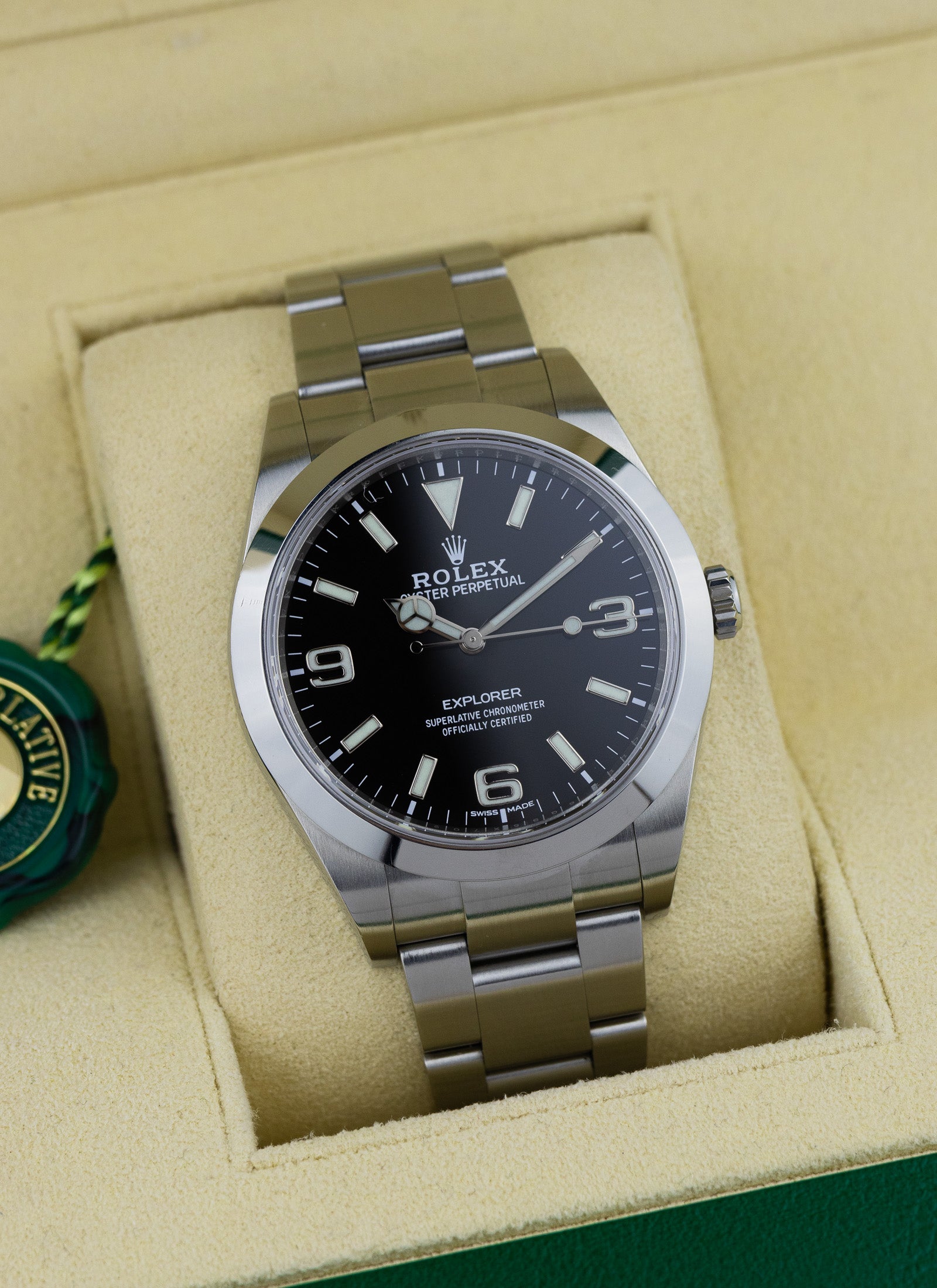 [ON HOLD]2020 Rolex Explorer 39 214270 Full Set