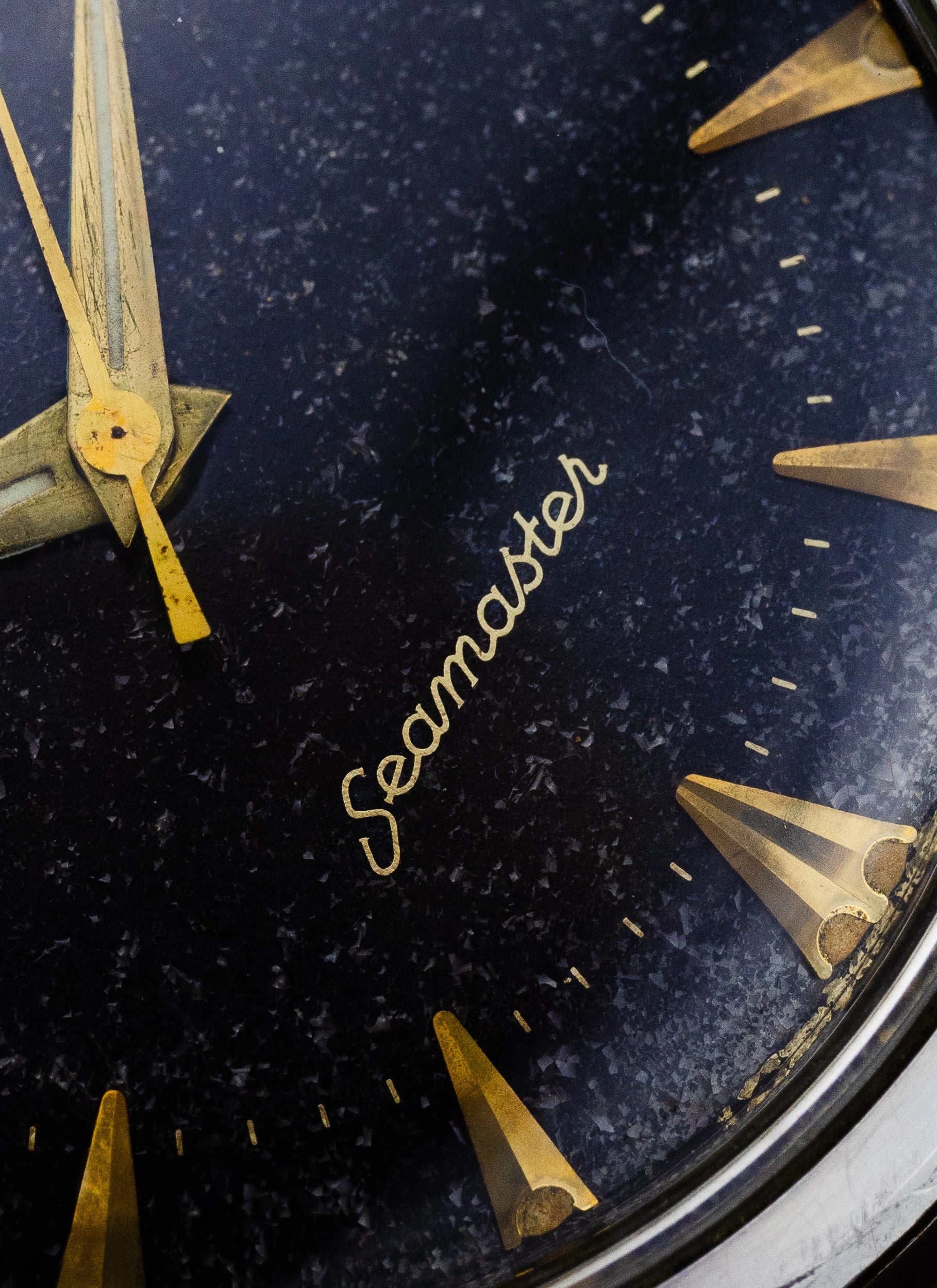 1954 Omega Seamaster Fat Lugs Black Dial 2846-1 SC cal. 501