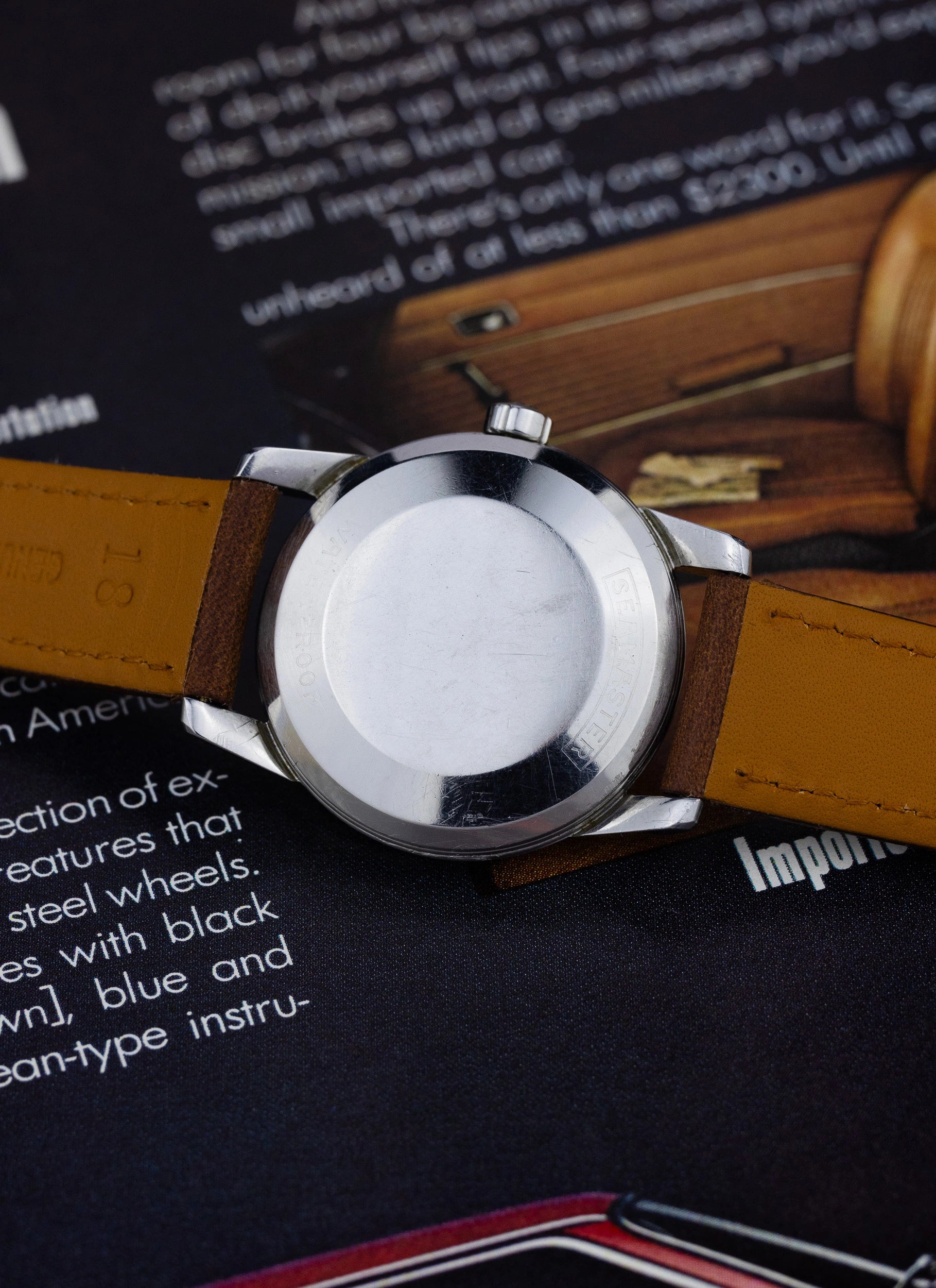 1954 Omega Seamaster Fat Lugs Black Dial 2846-1 SC cal. 501