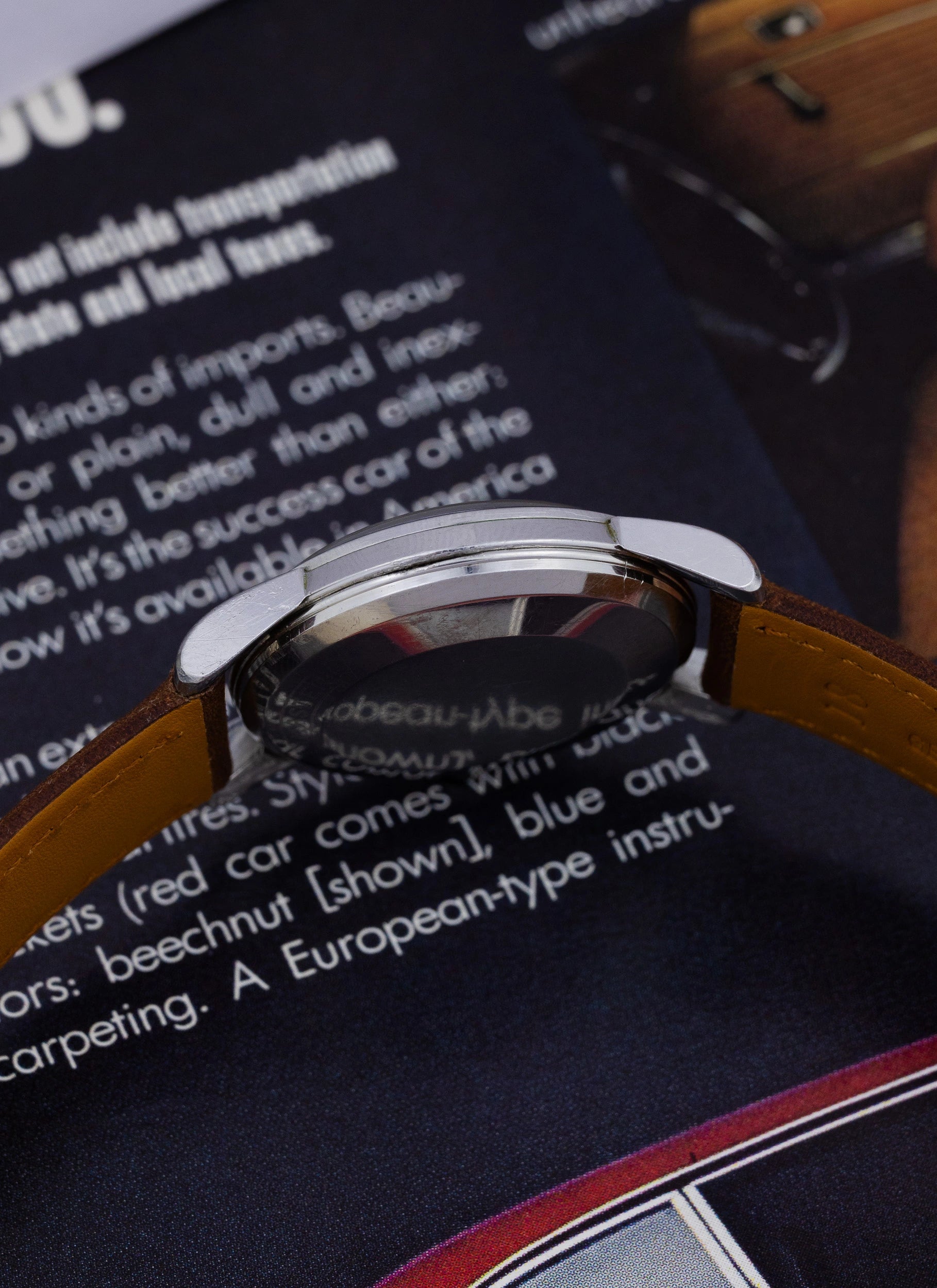 1954 Omega Seamaster Fat Lugs Black Dial 2846-1 SC cal. 501